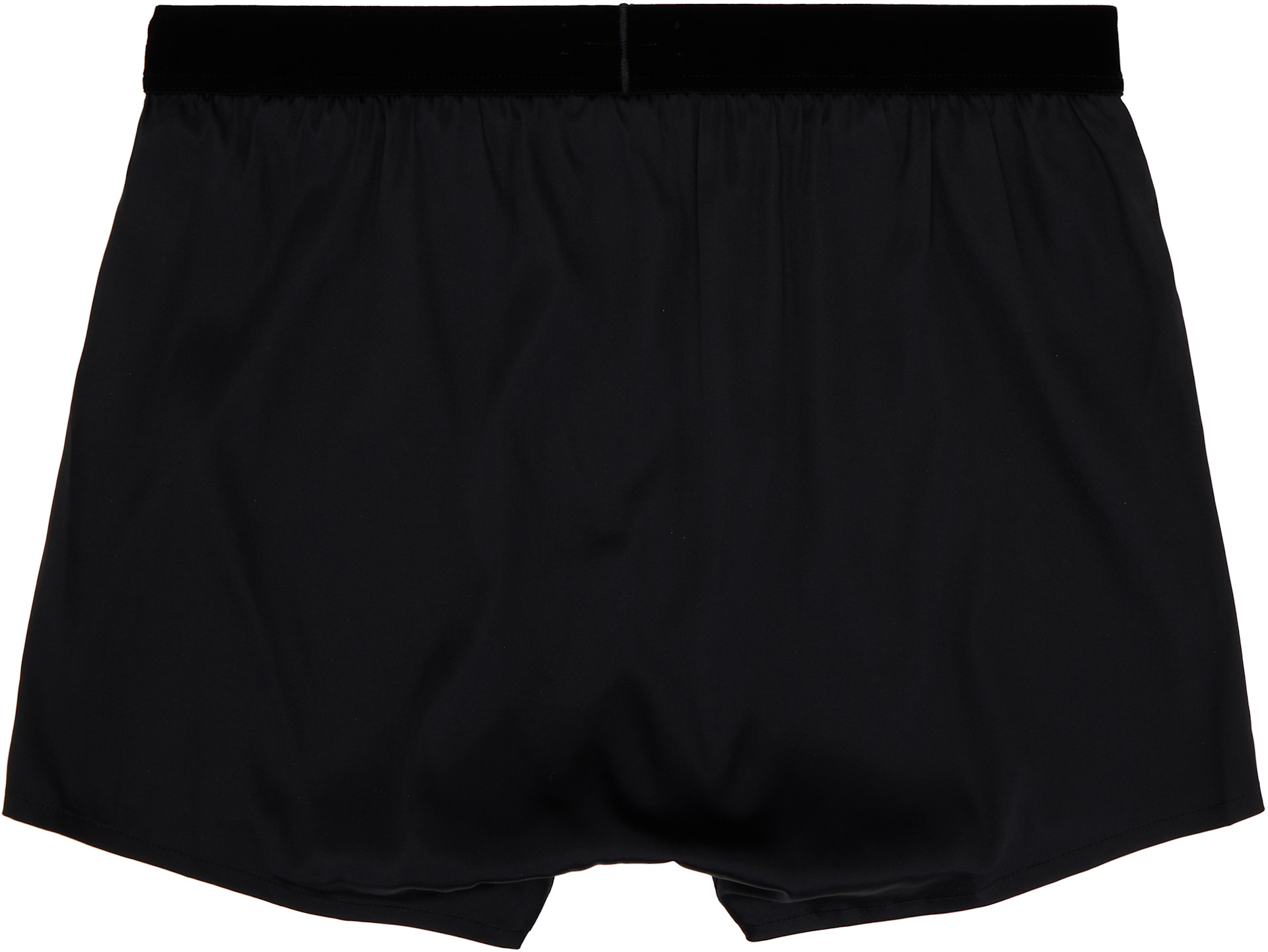 TOM FORD - Boxer noir en soie