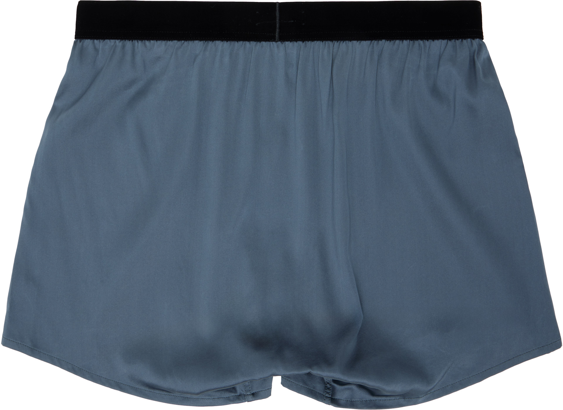 TOM FORD - Boxer gris en soie