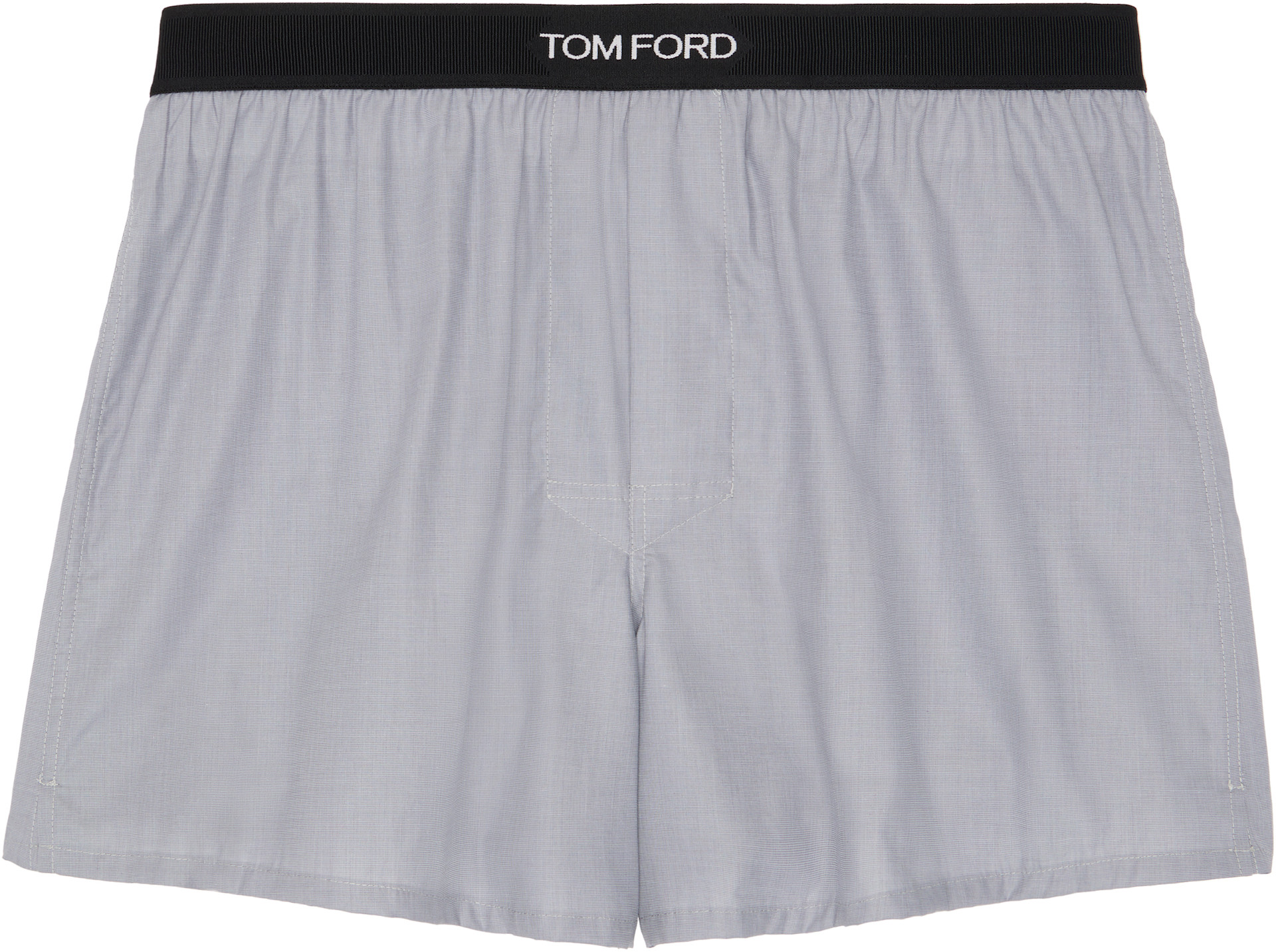 TOM FORD - Boxer gris coton