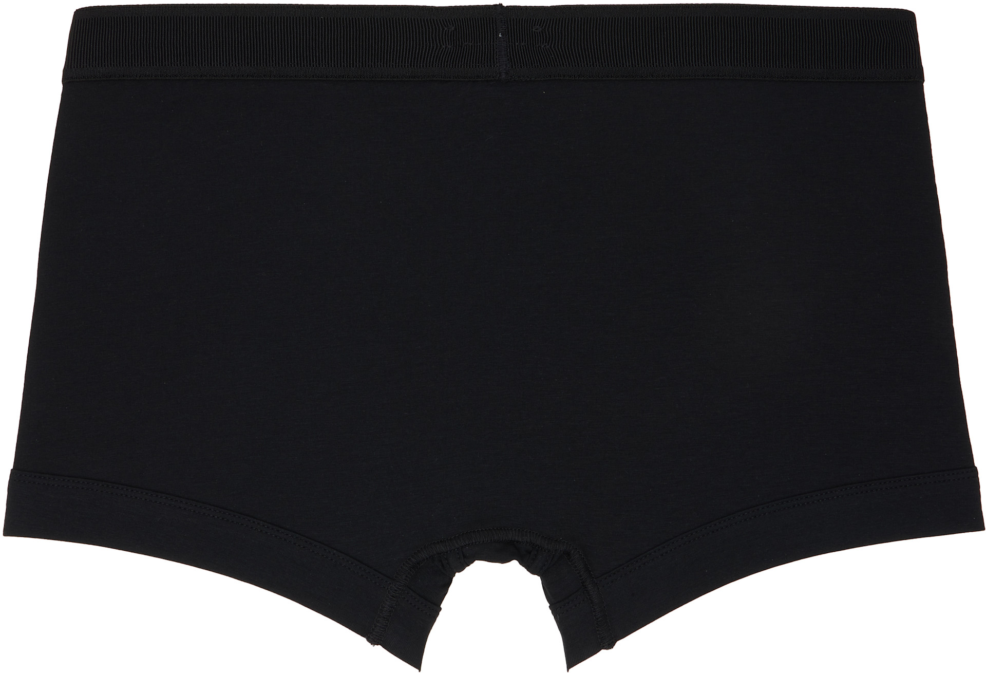 TOM FORD - Two-Pack Black Cotton Modal Boxer Briefs