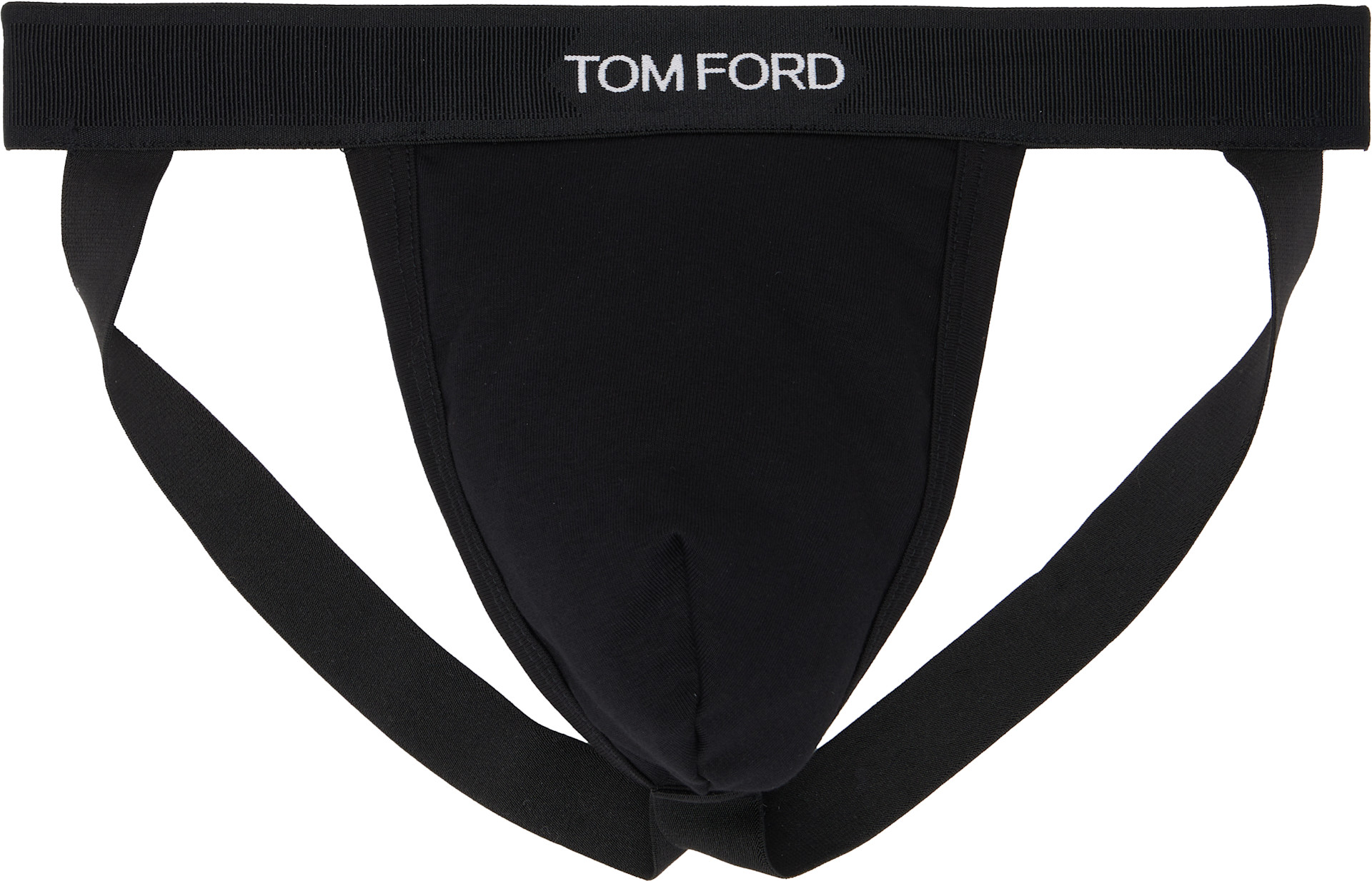 TOM FORD - Black Classic Jock Strap