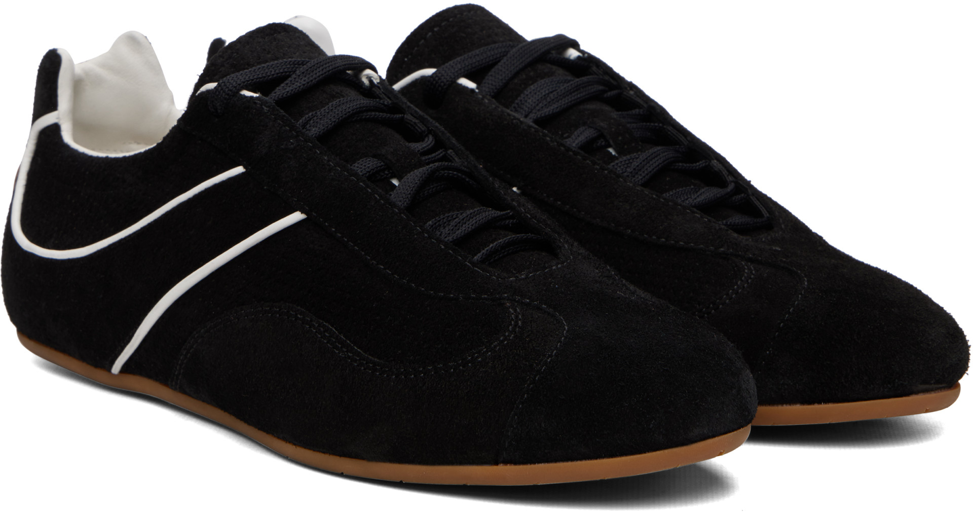 TOM FORD - Black Suede Lewis Sneakers