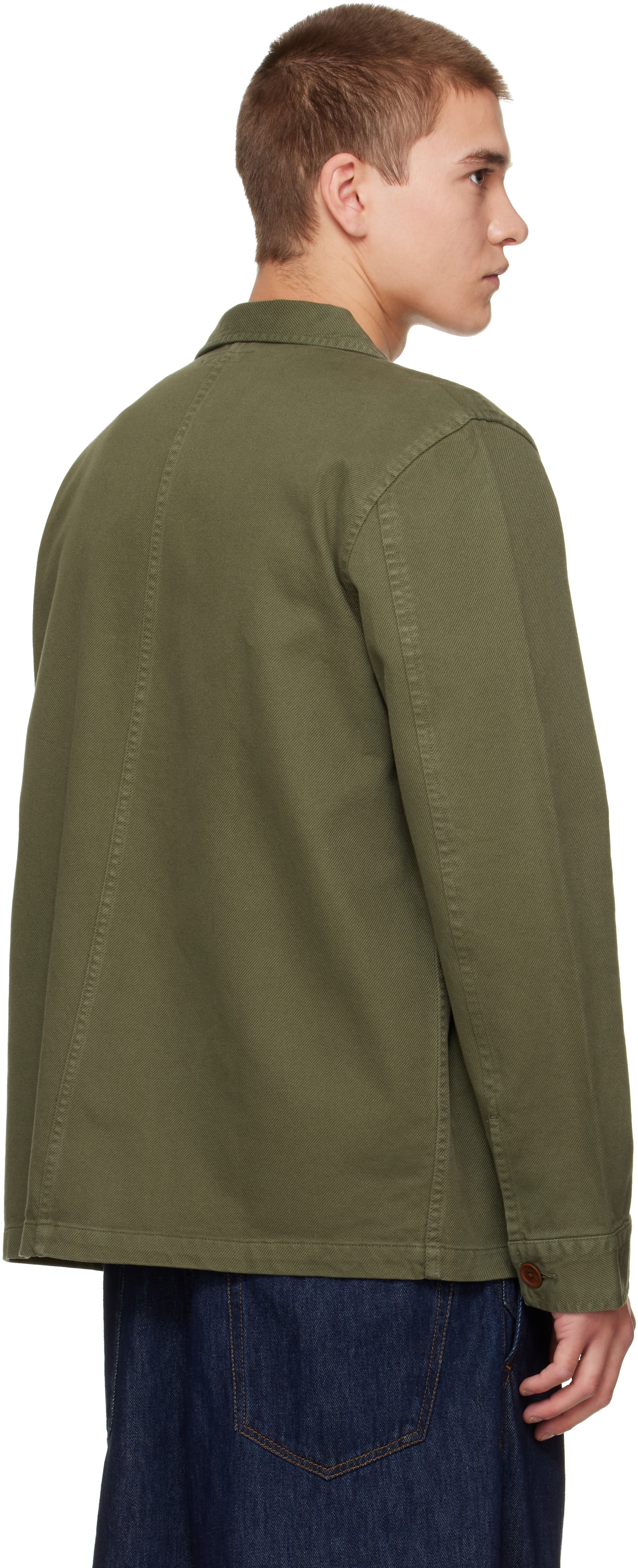 Nudie Jeans - Khaki Barney Worker Jacket