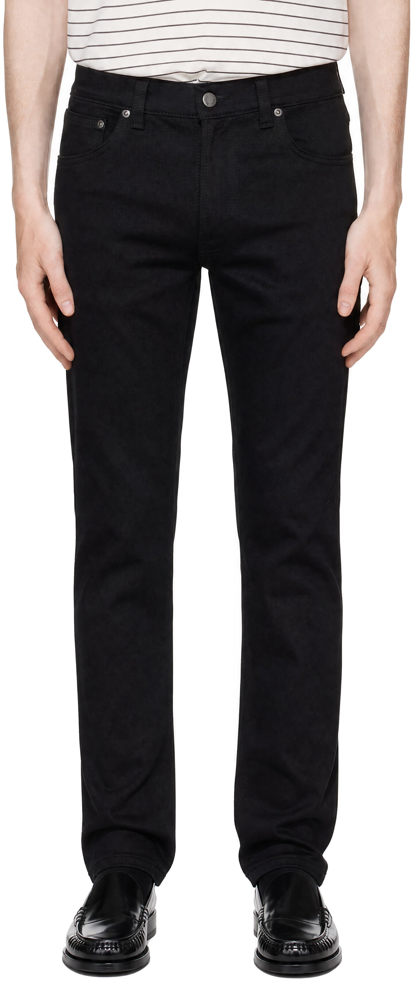 Nudie Jeans - Jean Lean Dean noir