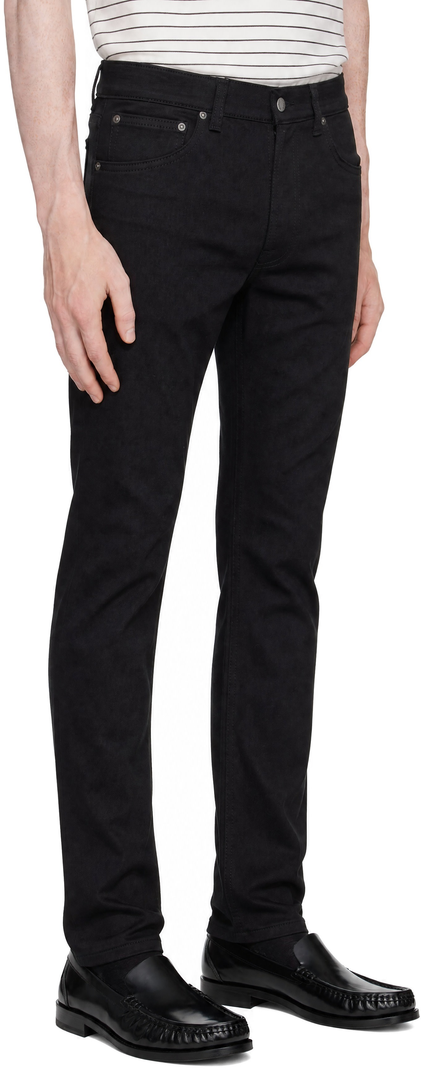 Nudie Jeans - Jean Lean Dean noir