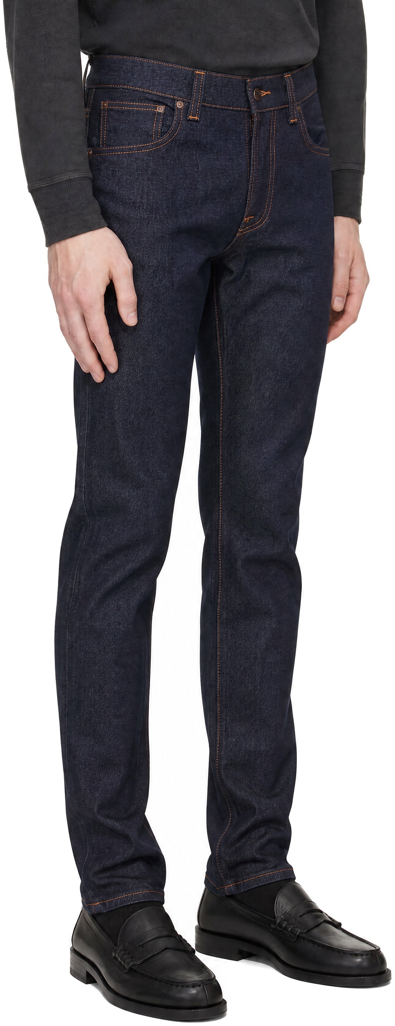 Nudie Jeans - Navy Lean Dean Jeans
