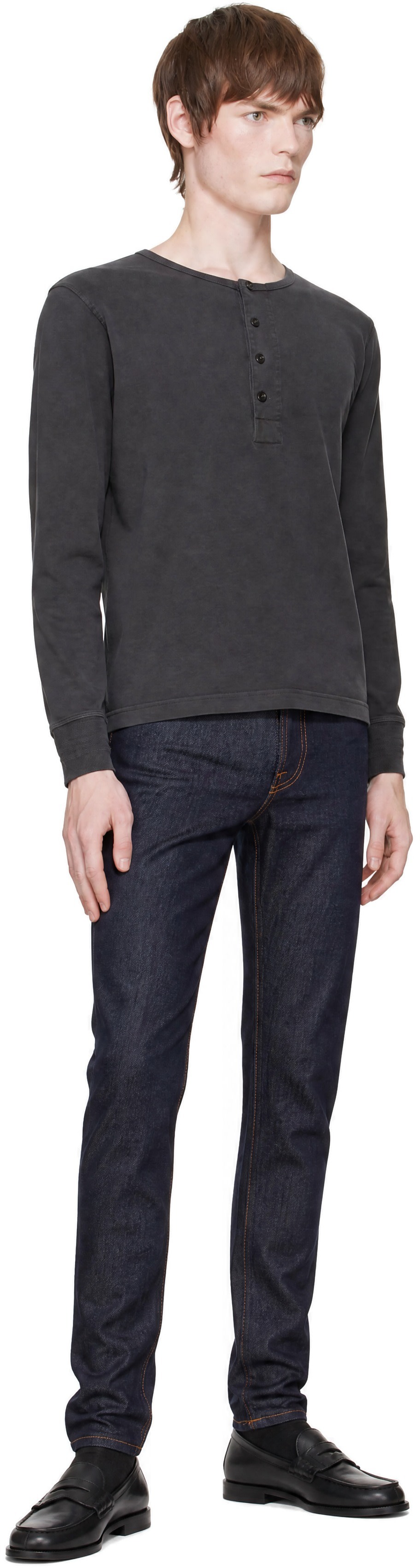 Nudie Jeans - Navy Lean Dean Jeans