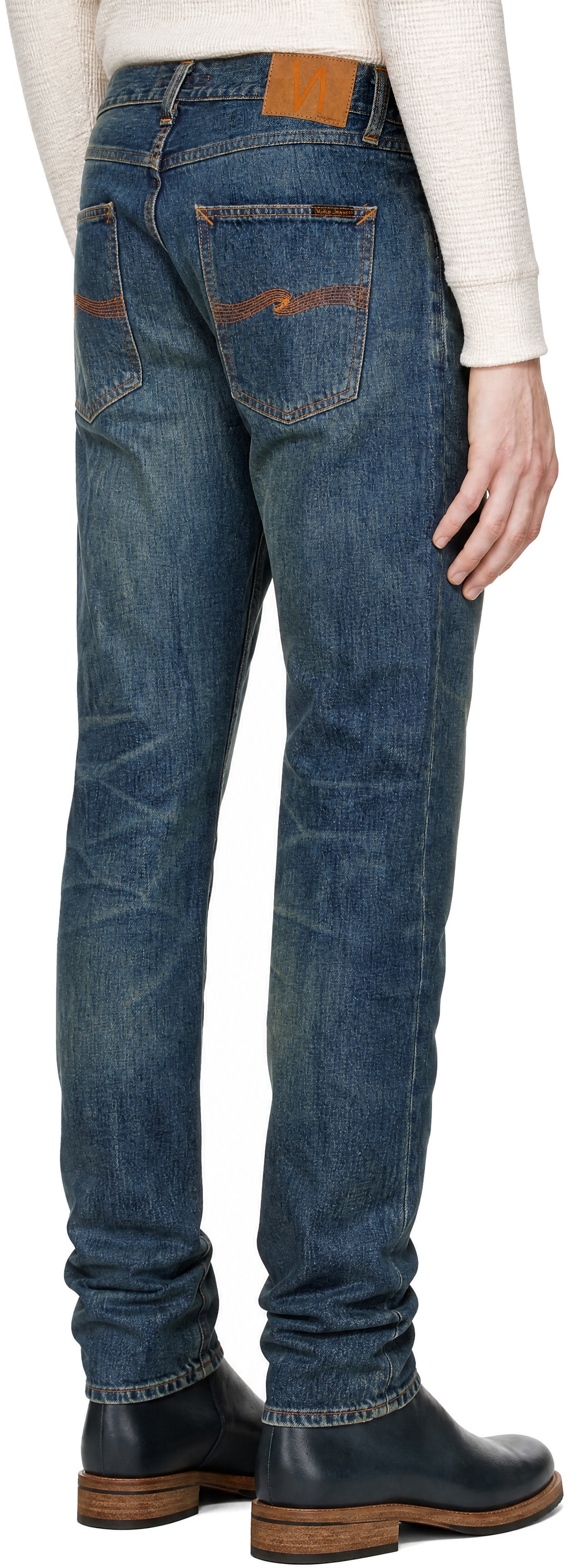 Nudie Jeans - Blue Gritty Jackson Jeans