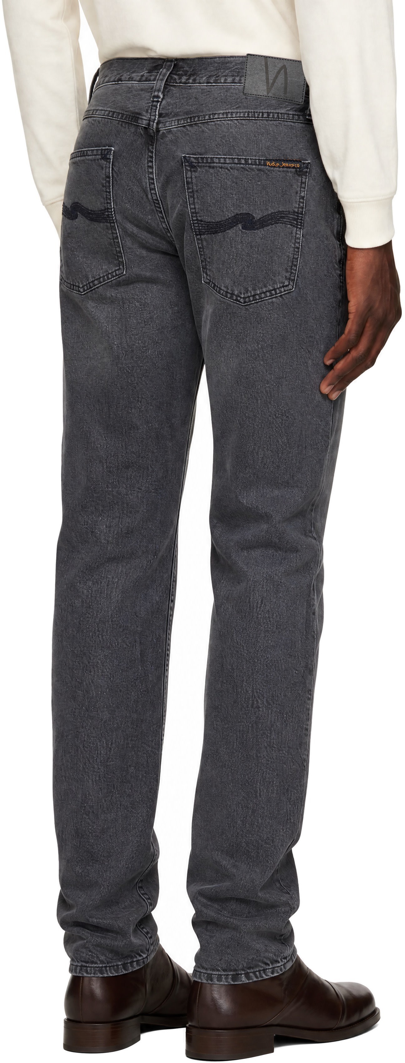 Nudie Jeans - グレー Gritty Jackson ジーンズ