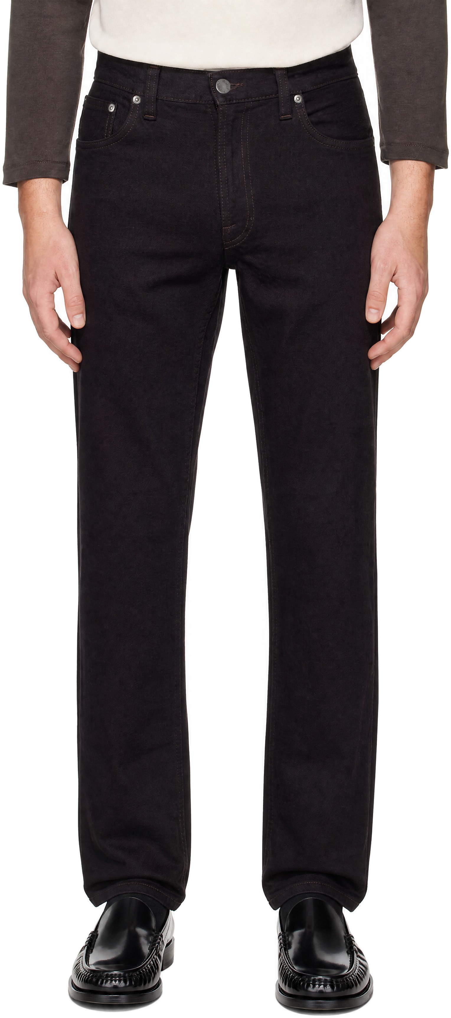 Nudie Jeans - Jean Gritty Jackson brun