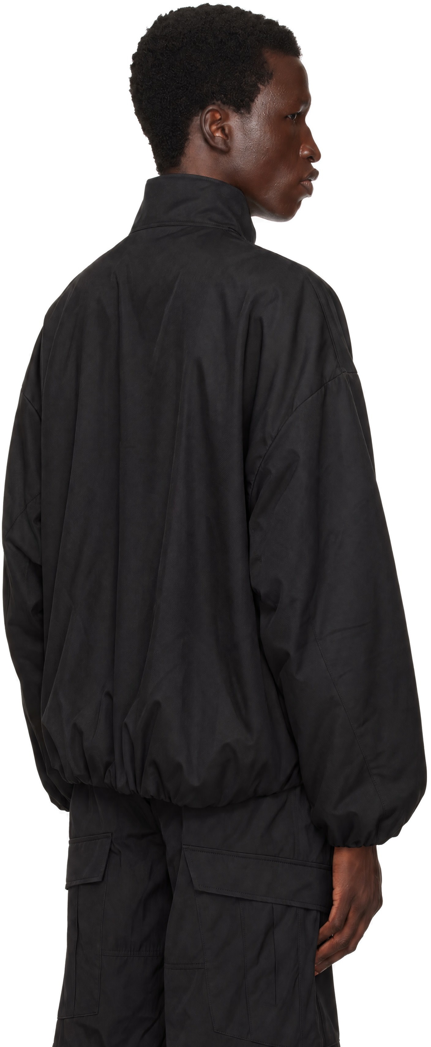 FFFPOSTALSERVICE - Black Wool Track Jacket