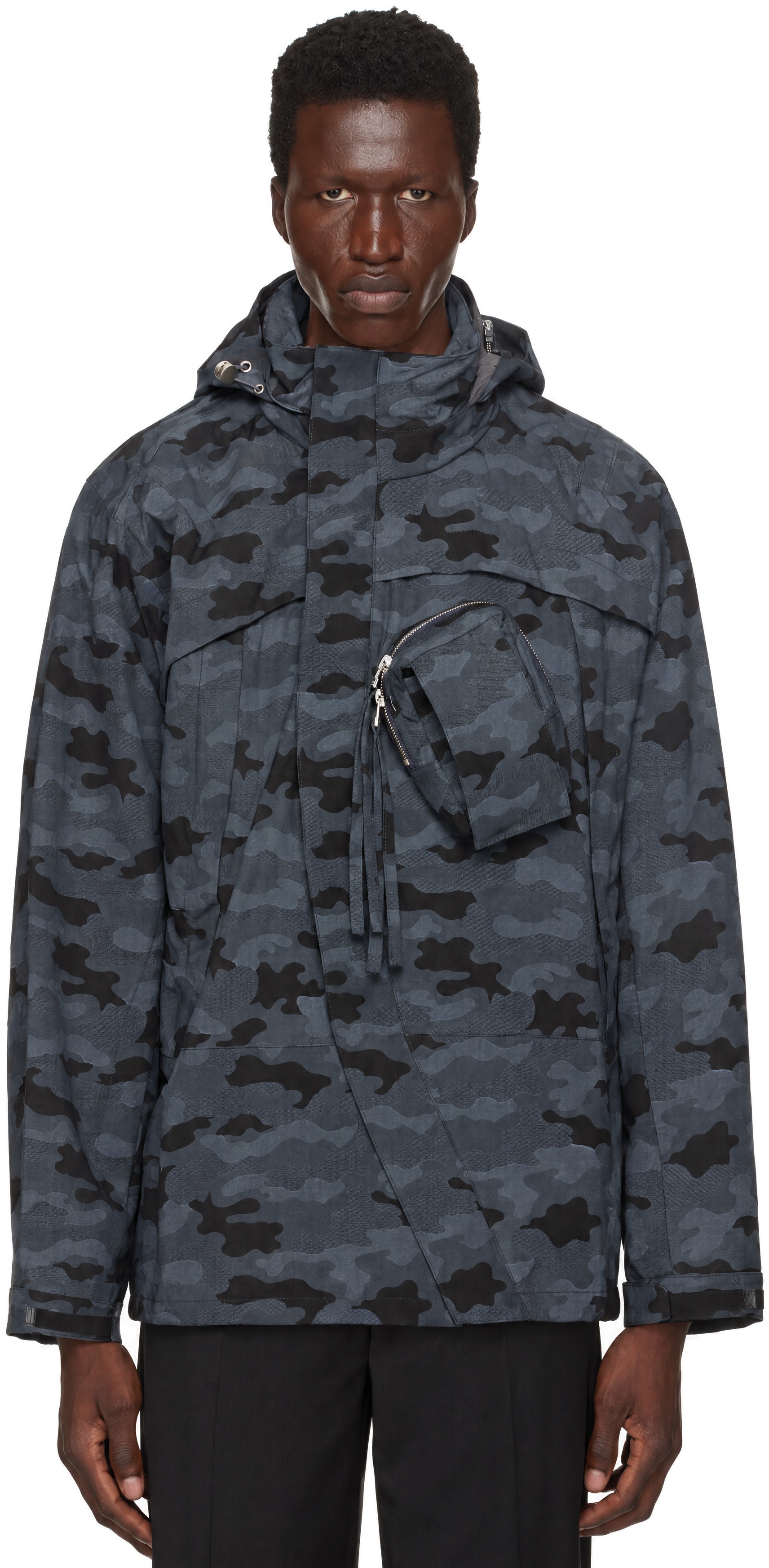 FFFPOSTALSERVICE - Blue MK3 Curved Zip Jacket