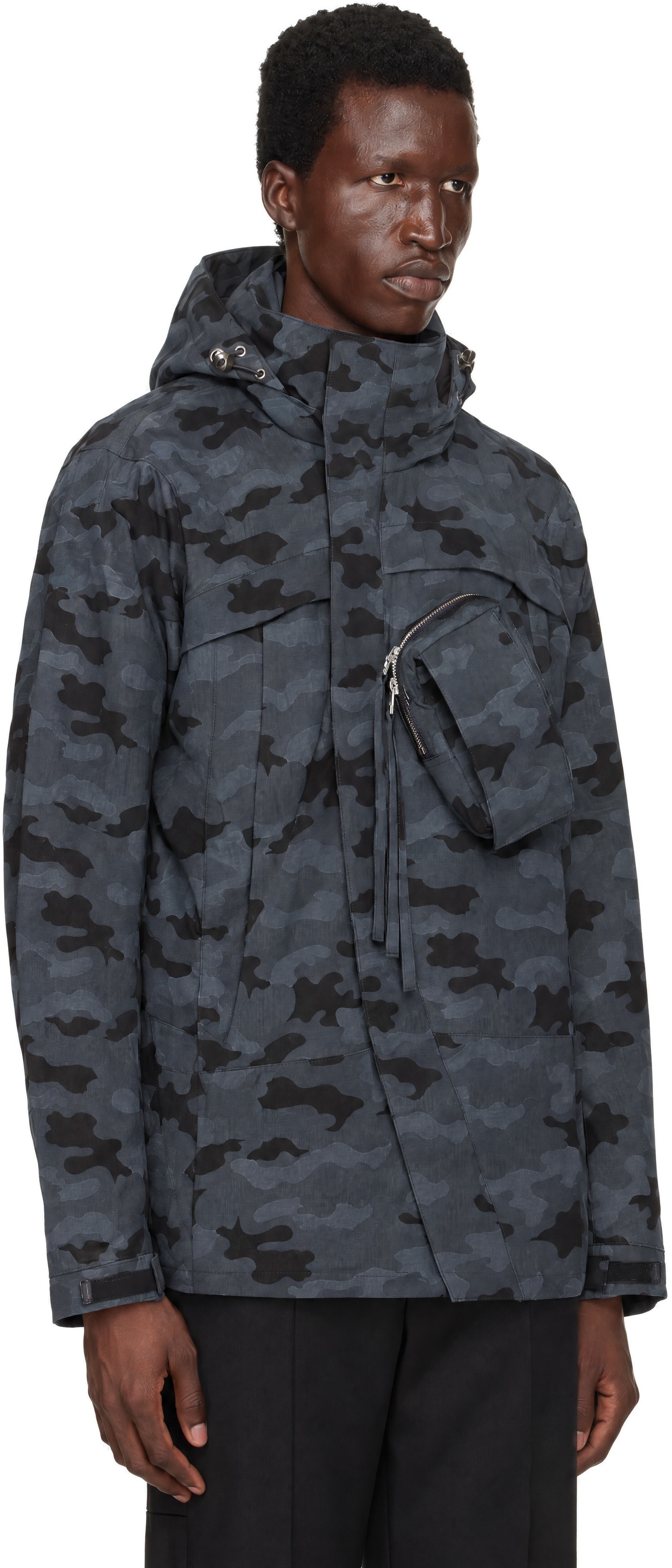 FFFPOSTALSERVICE - Blue MK3 Curved Zip Jacket