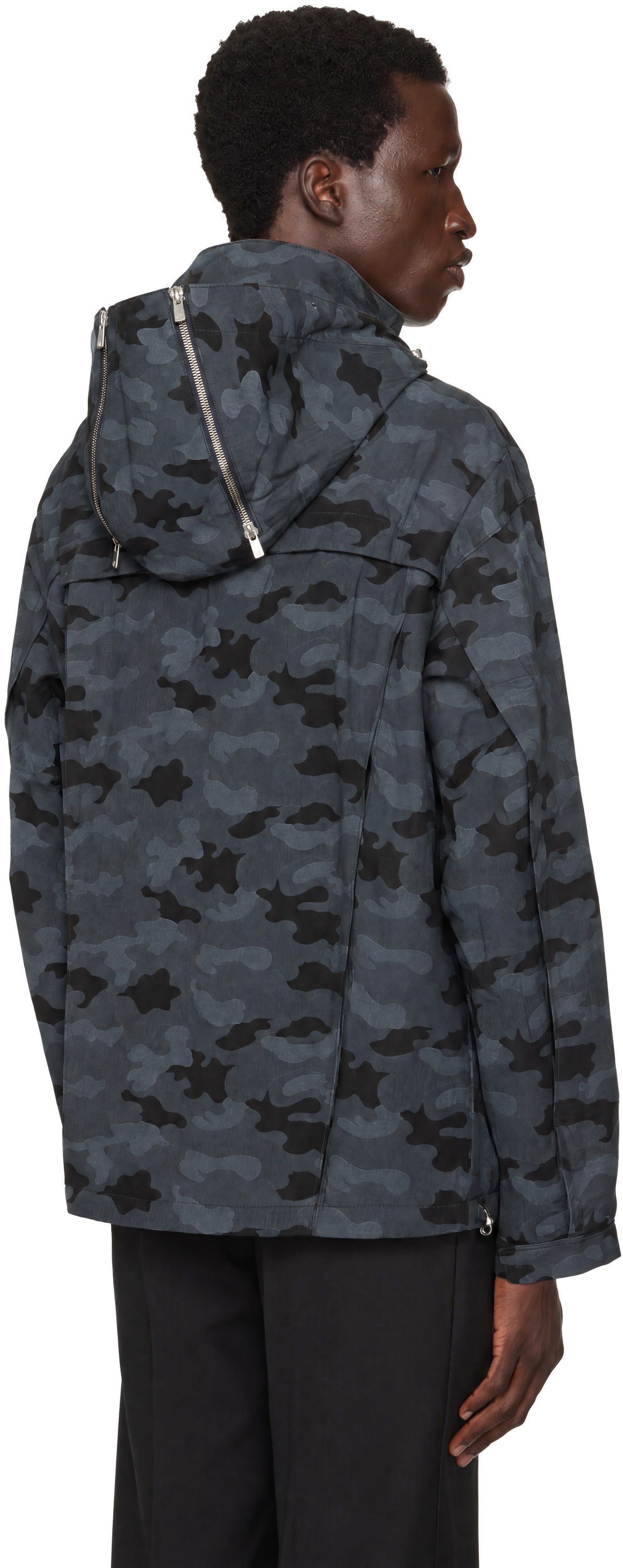 FFFPOSTALSERVICE - Blue MK3 Curved Zip Jacket
