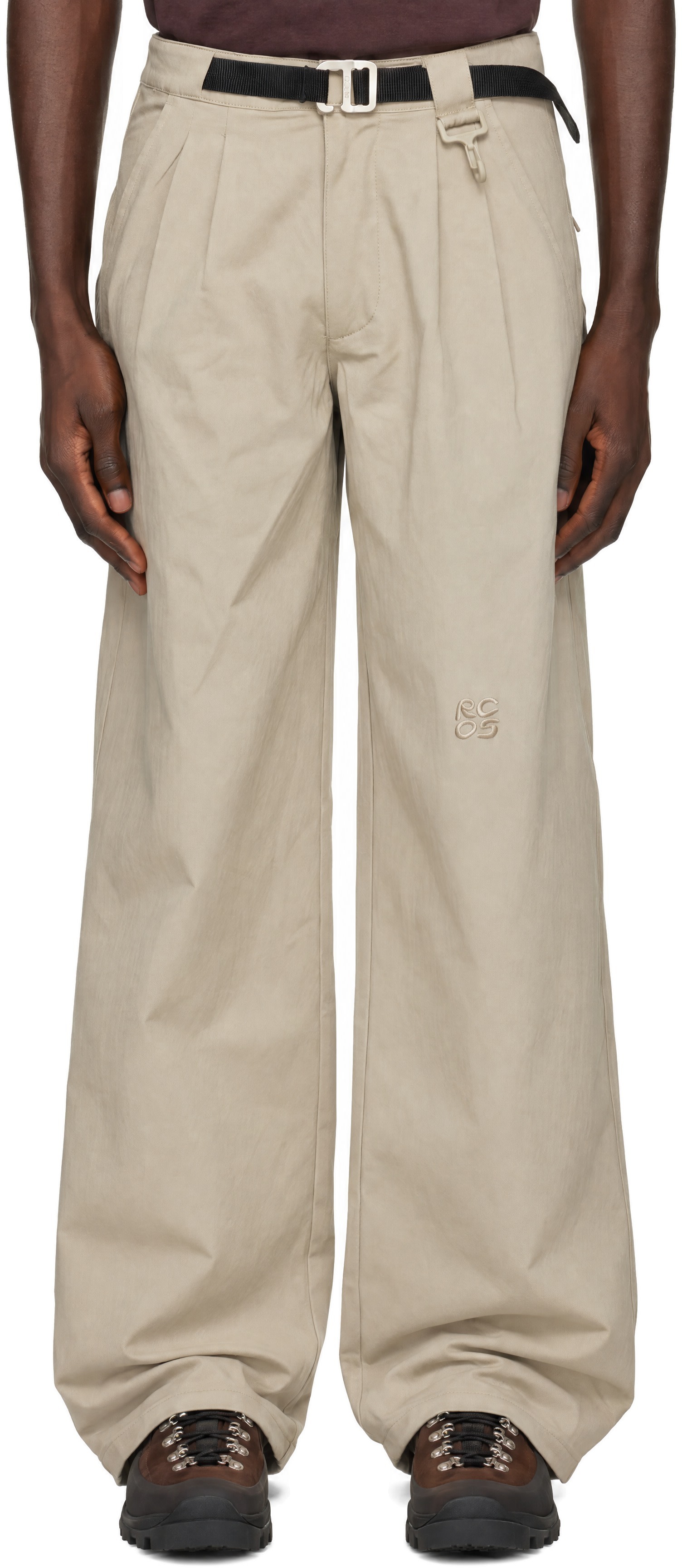 FFFPOSTALSERVICE - Black Curved Backzip Gen 2 Trousers