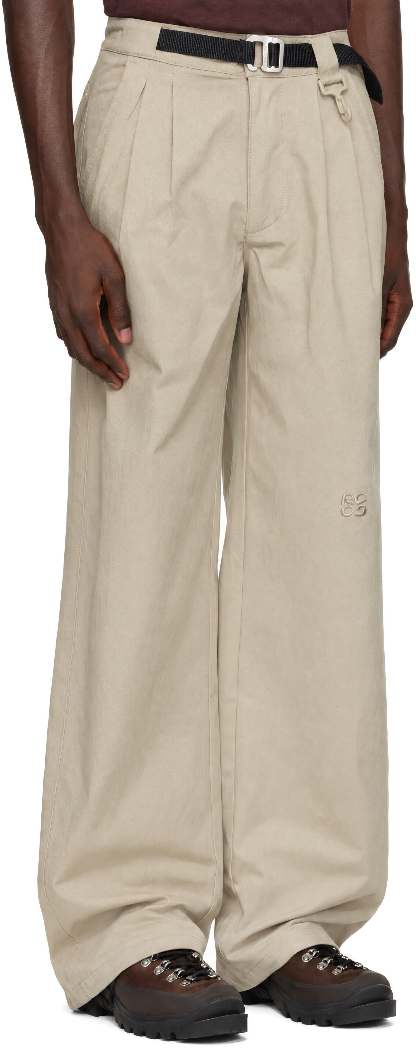 FFFPOSTALSERVICE - Black Curved Backzip Gen 2 Trousers