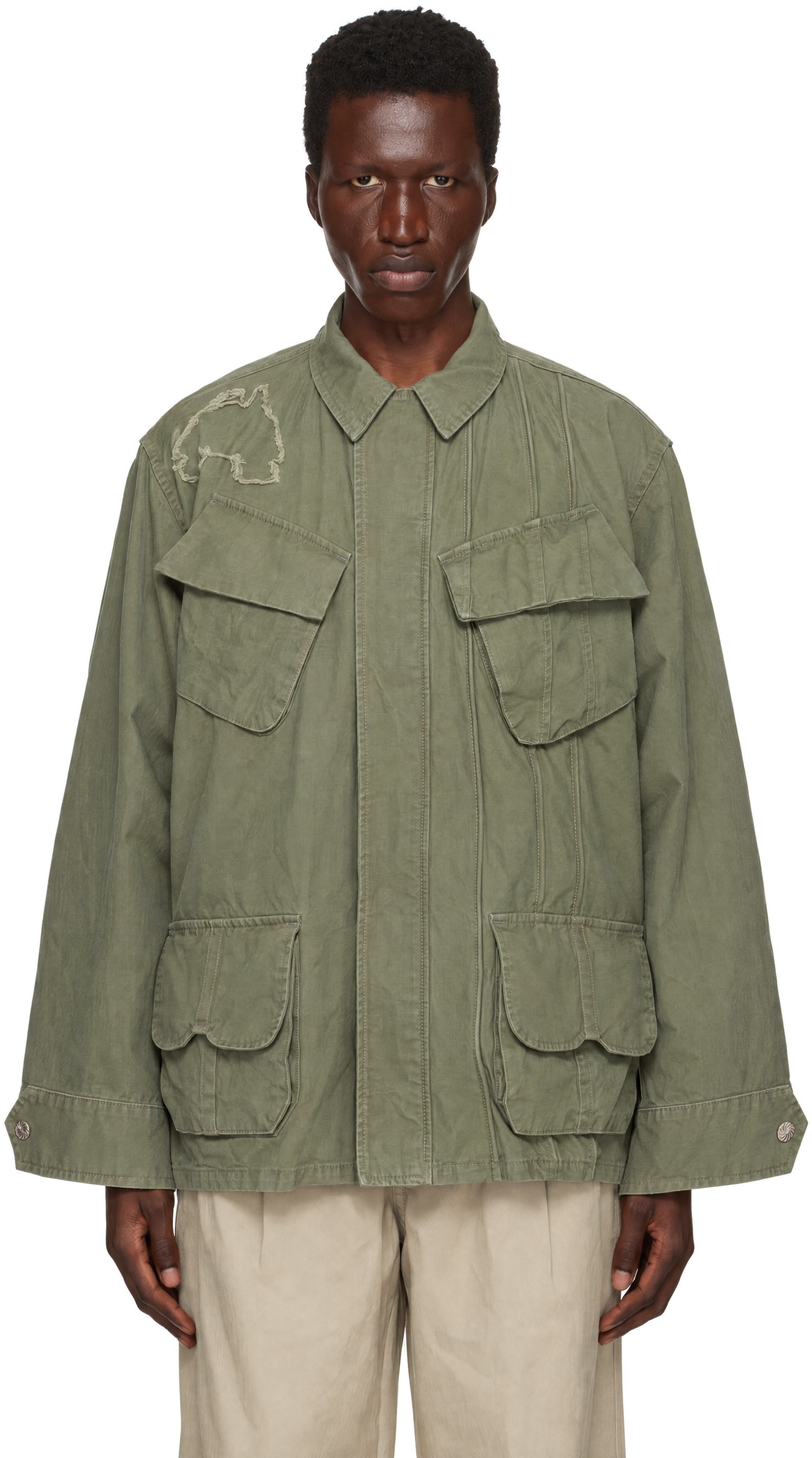 FFFPOSTALSERVICE - Khaki Wire BDU Over Shirt