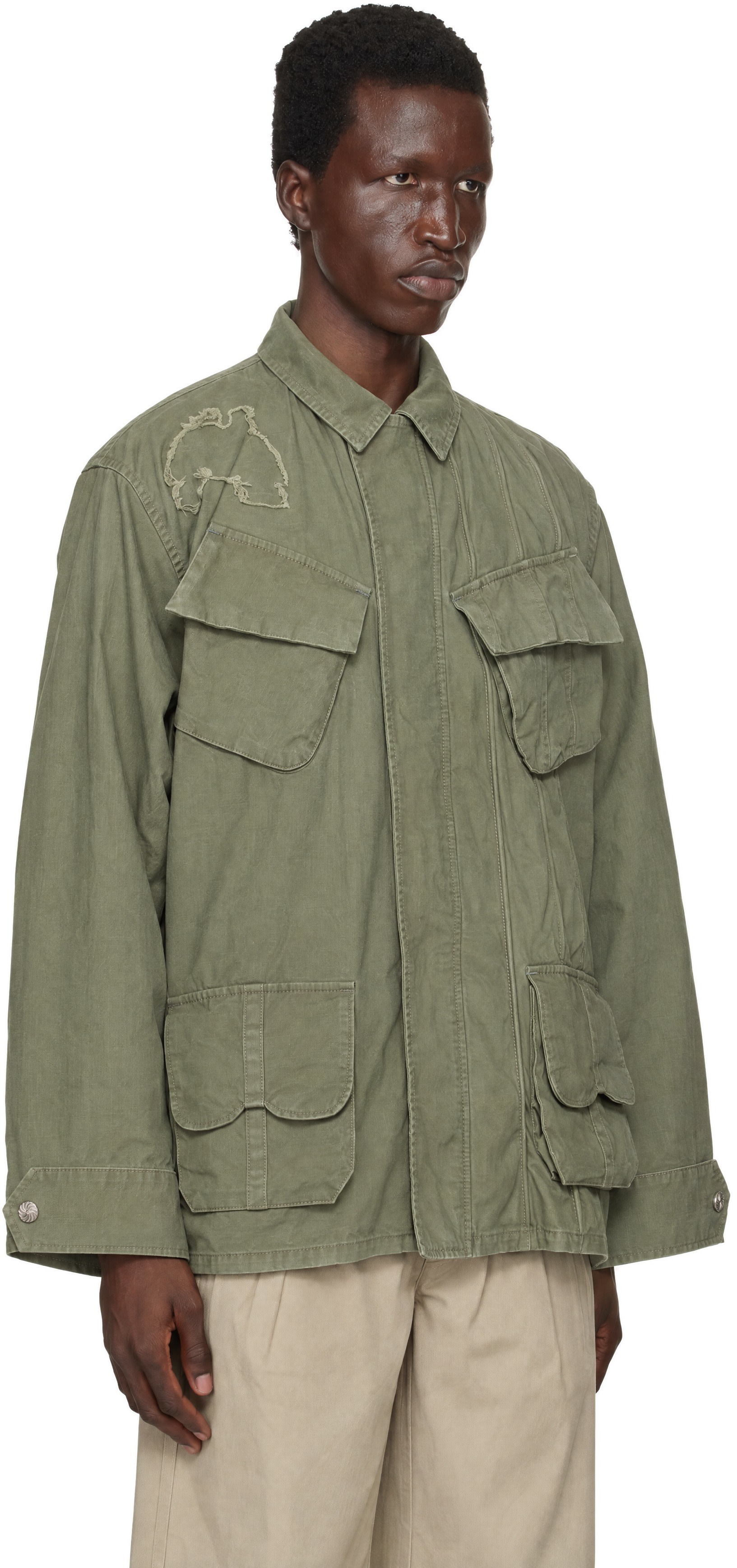 FFFPOSTALSERVICE - Khaki Wire BDU Over Shirt
