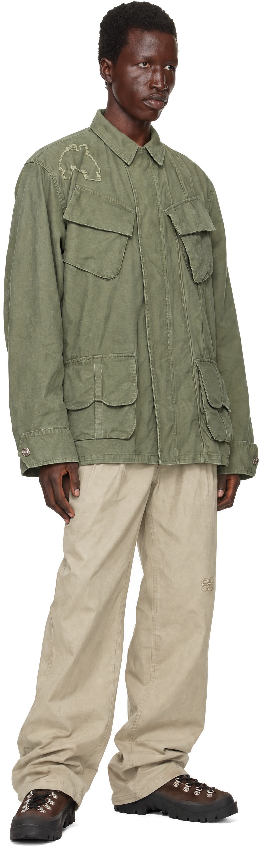 FFFPOSTALSERVICE - Khaki Wire BDU Over Shirt
