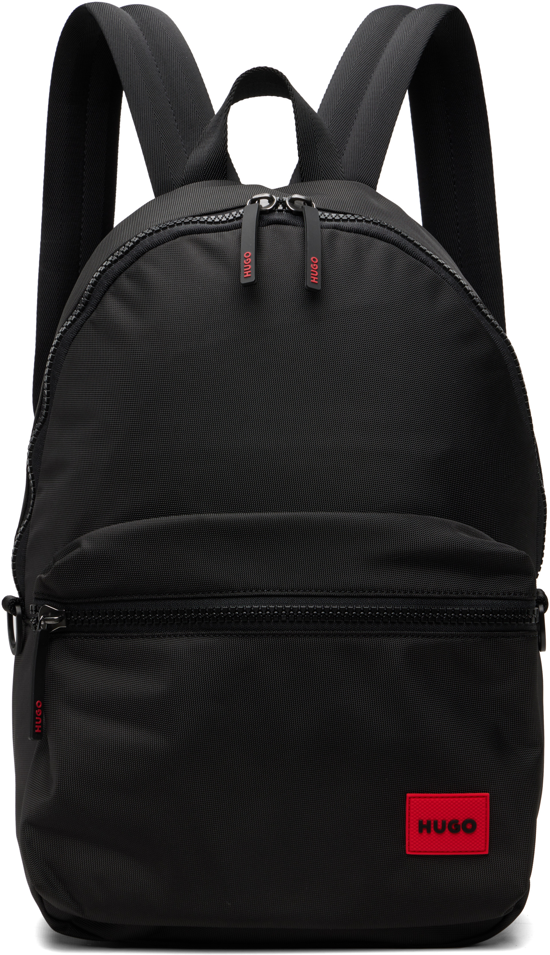 Hugo - Black Canvas Backpack