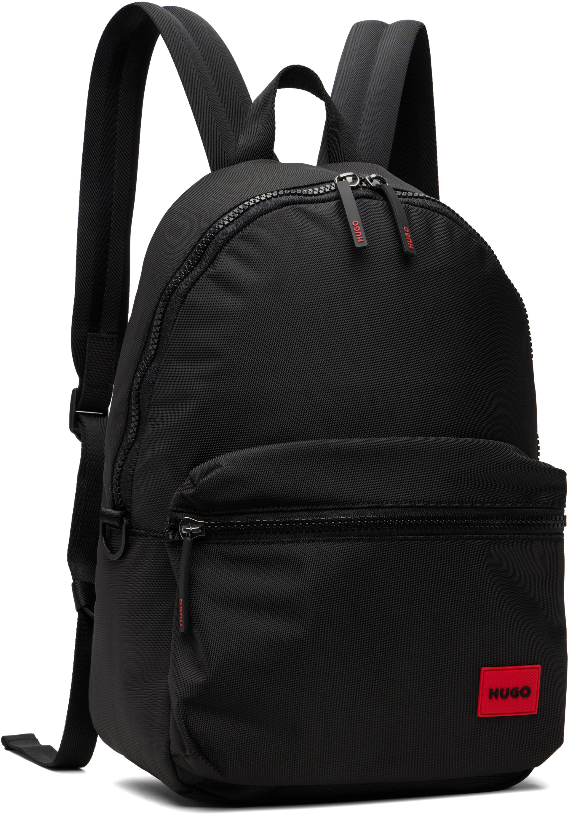 Hugo - Black Canvas Backpack