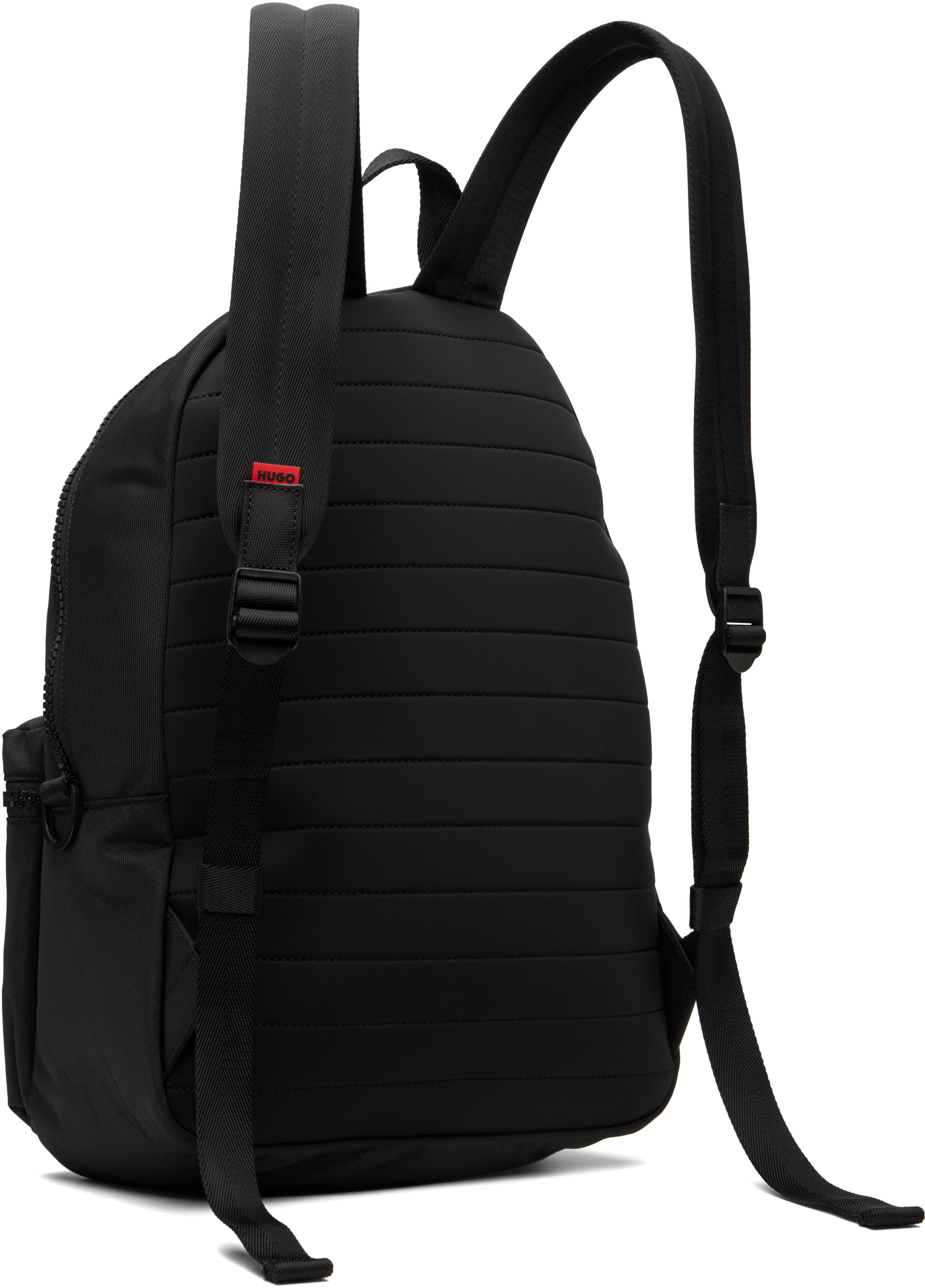 Hugo - Black Canvas Backpack