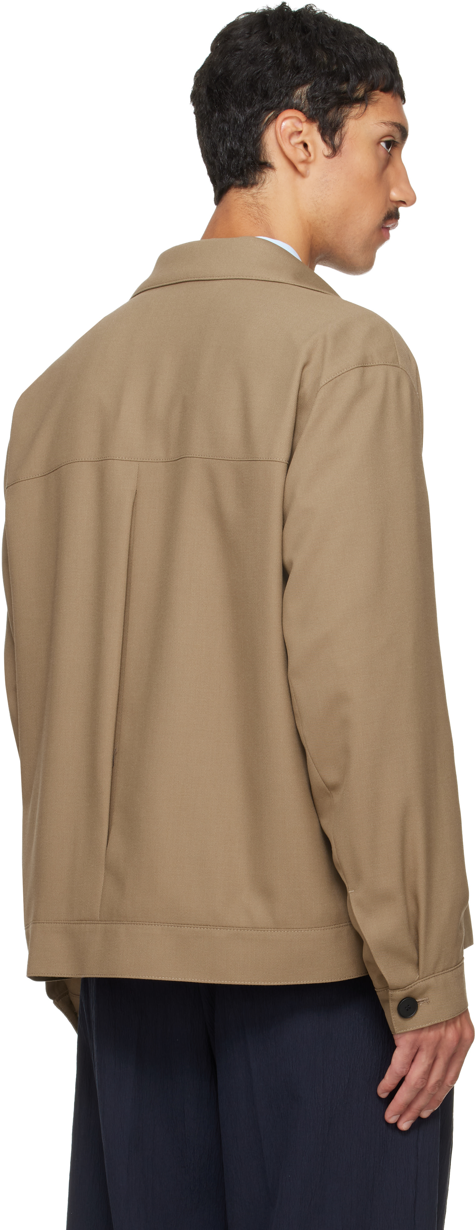 Hugo - Blouson ajusté beige