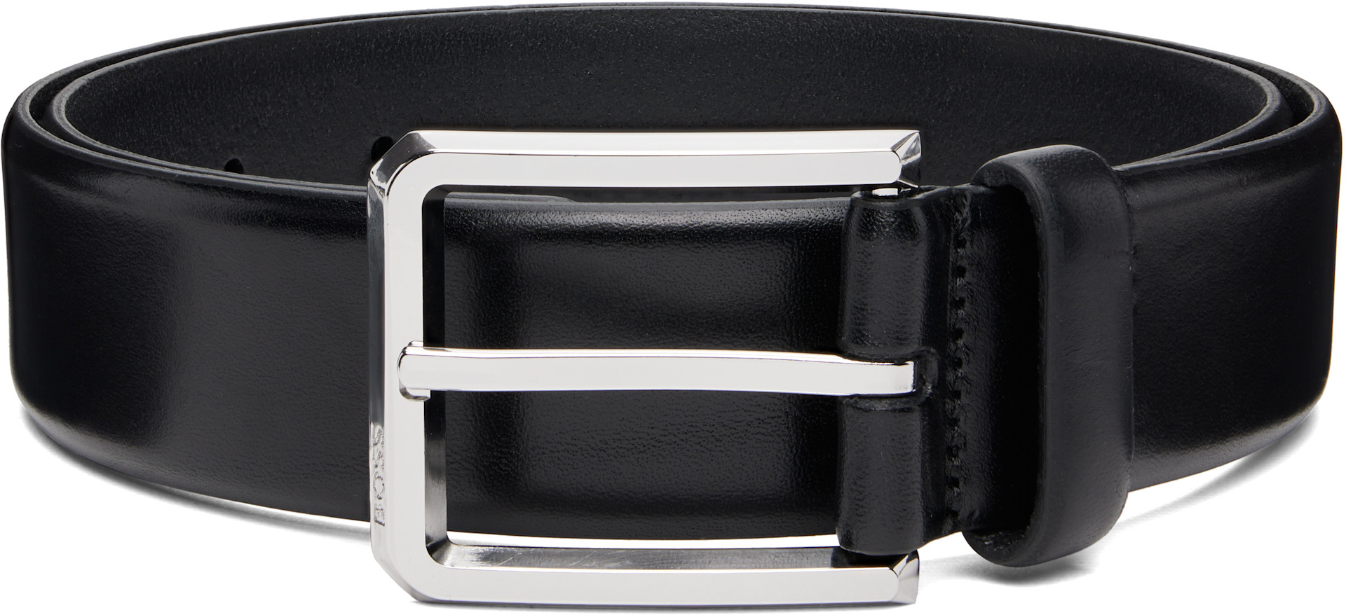BOSS - Black Leather Belt