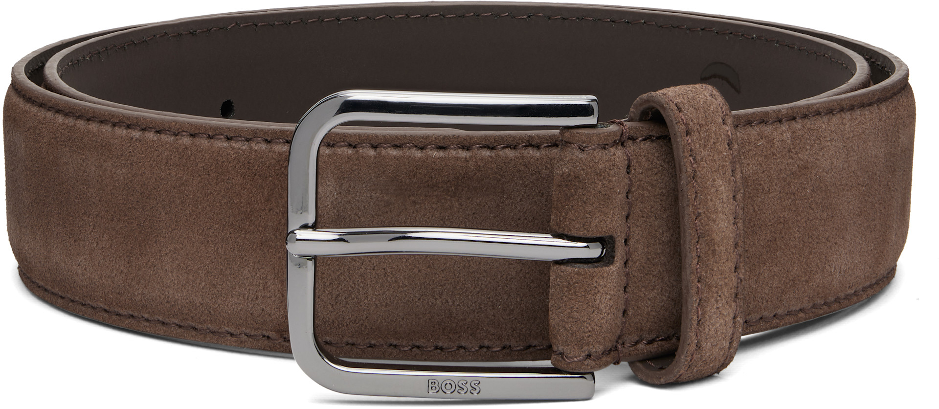 BOSS - Brown Leather Business Belt