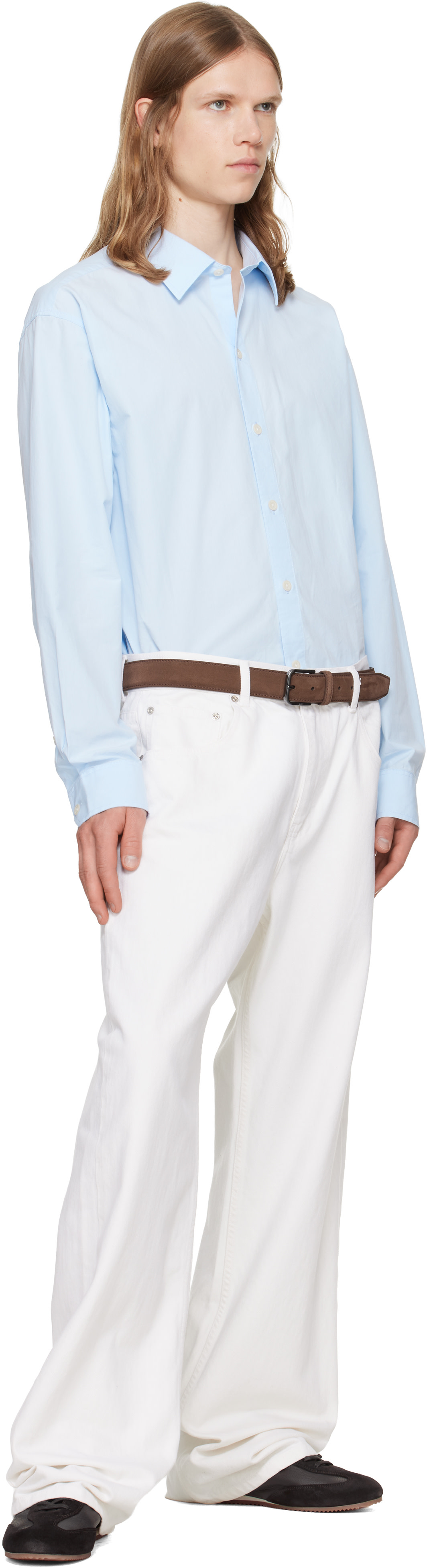 BOSS - Brown Leather Business Belt