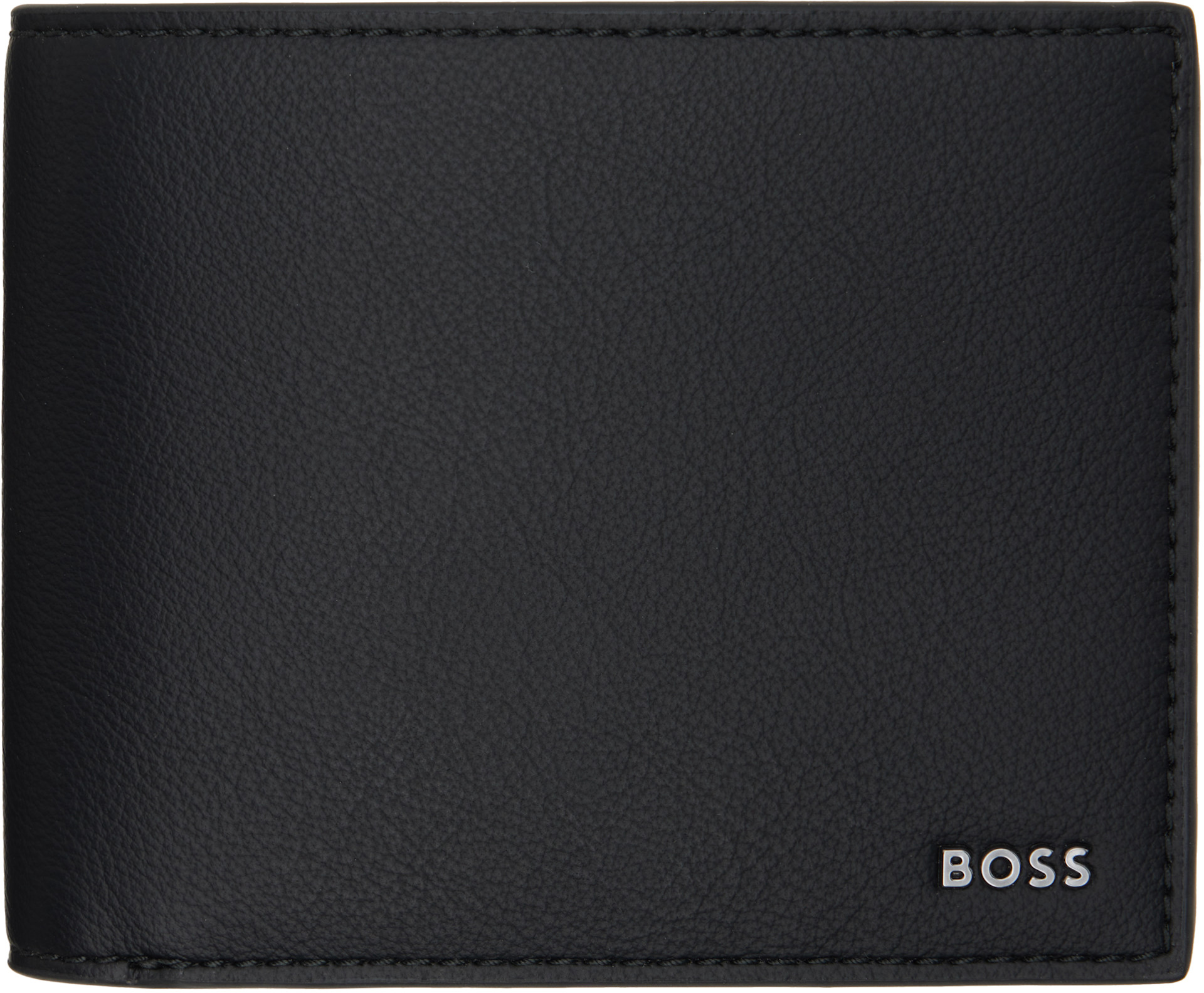 BOSS - Black Trifold Wallet