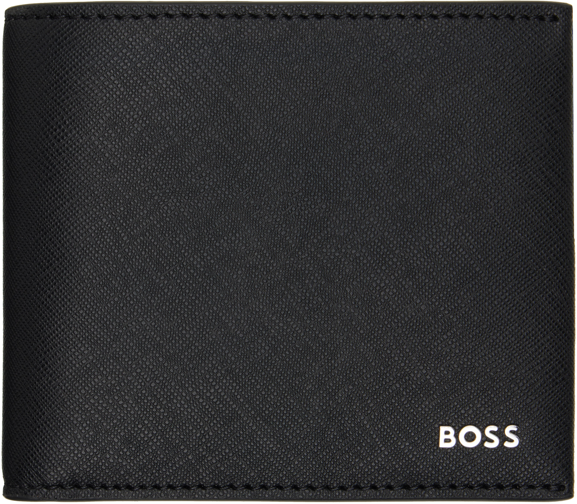 BOSS - Black Saffiano Leather Wallet