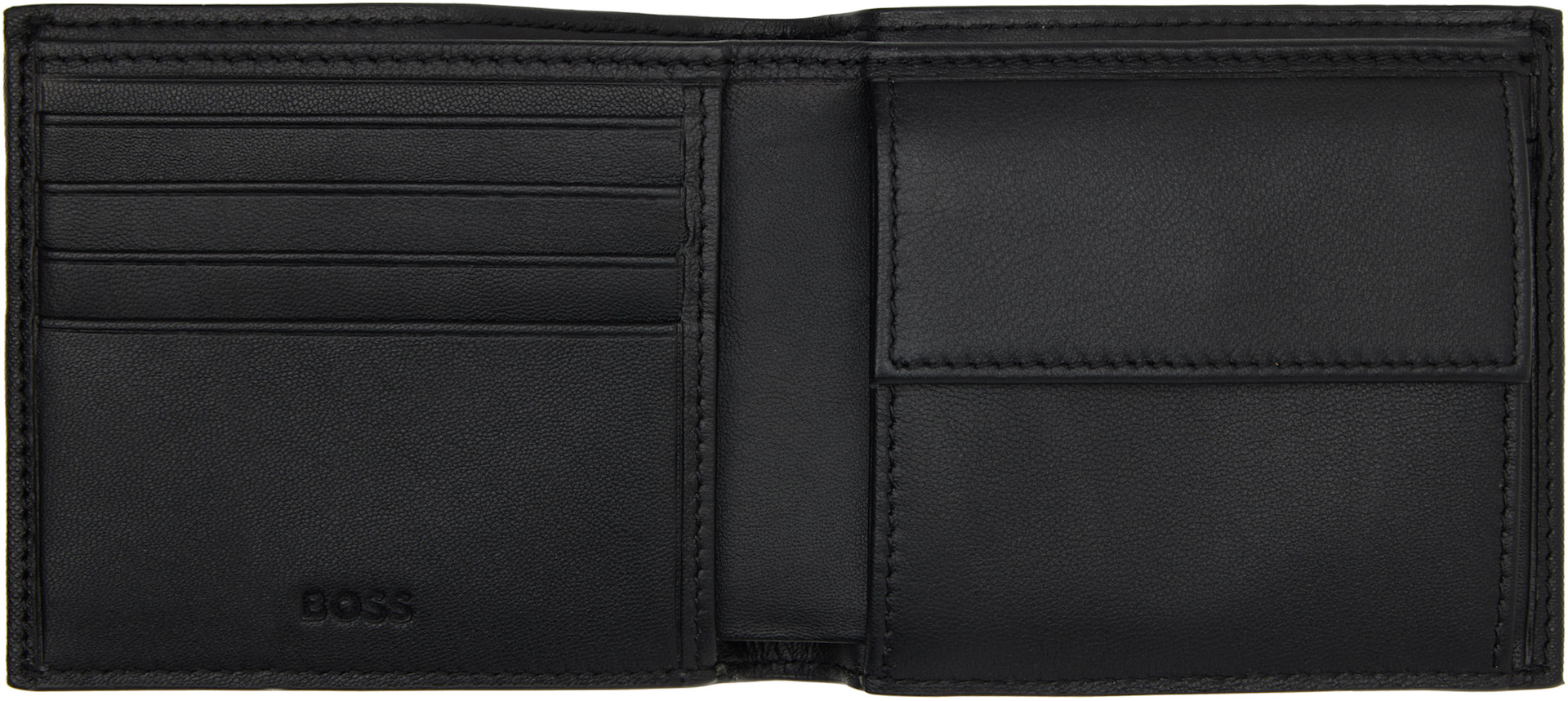 BOSS - Black Saffiano Leather Wallet