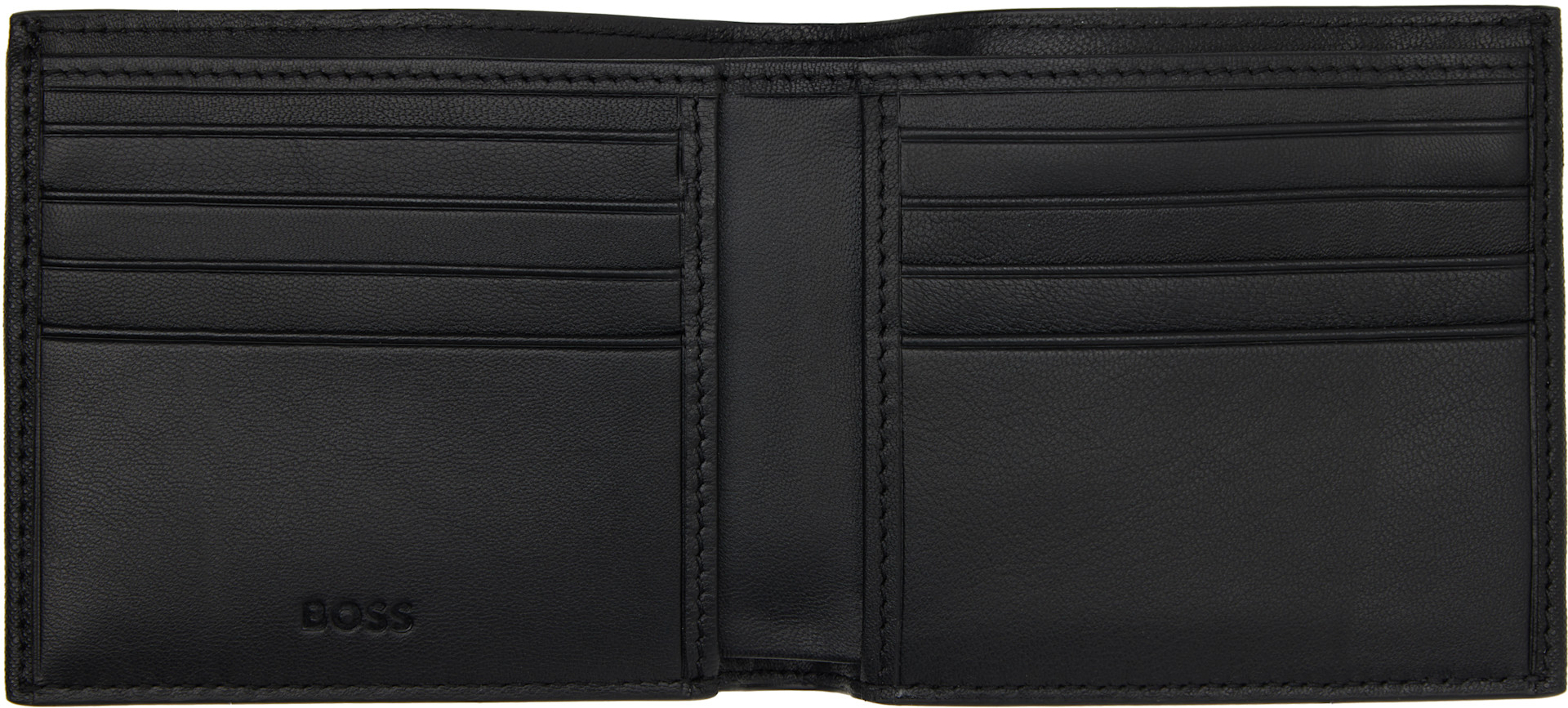 BOSS - Black Saffiano Leather Wallet