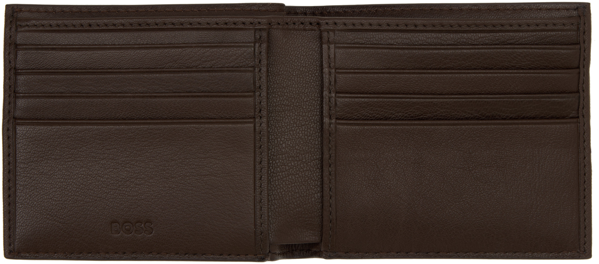 BOSS - Brown Leather Wallet