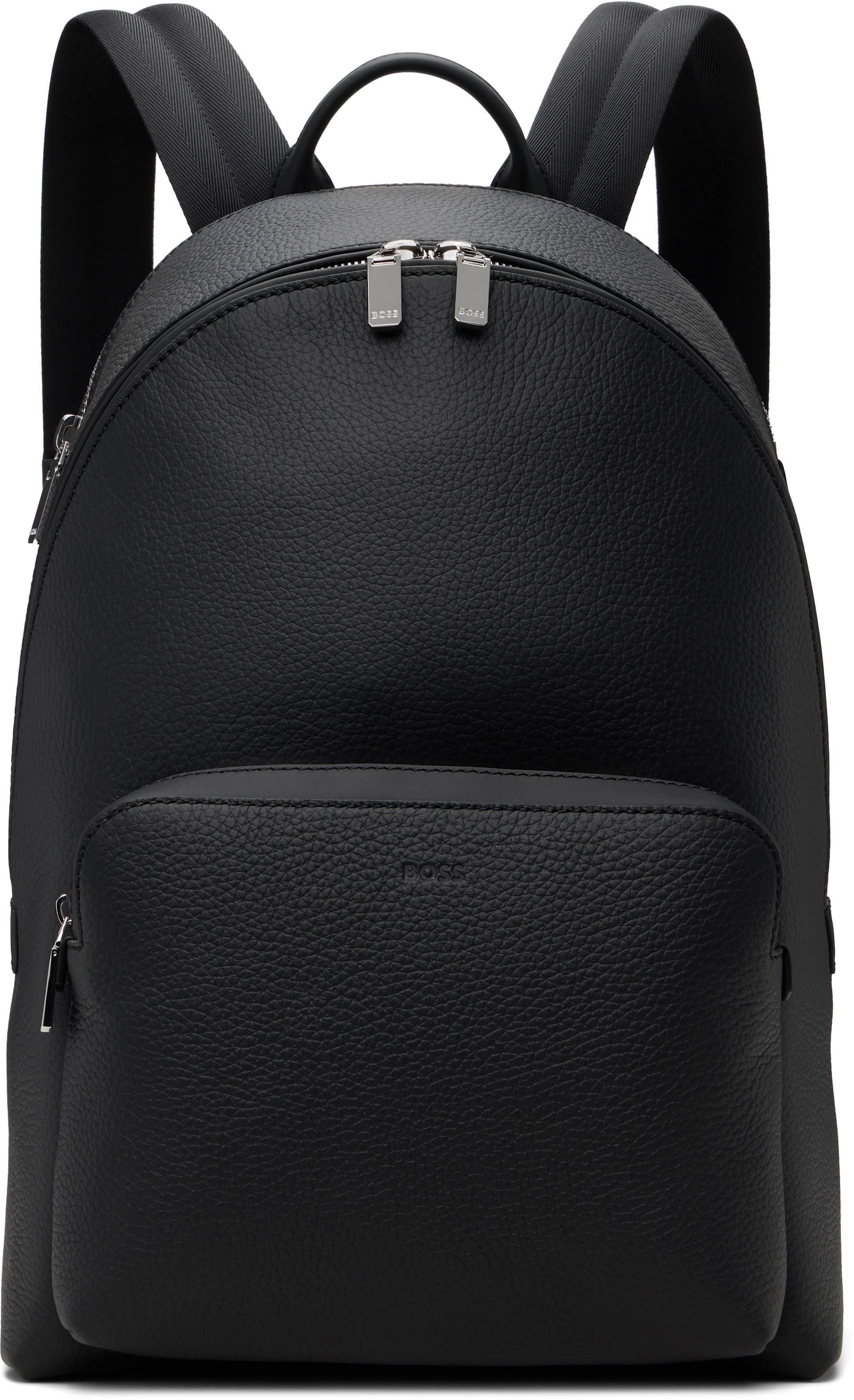 BOSS - Black Embossed-Logo Backpack