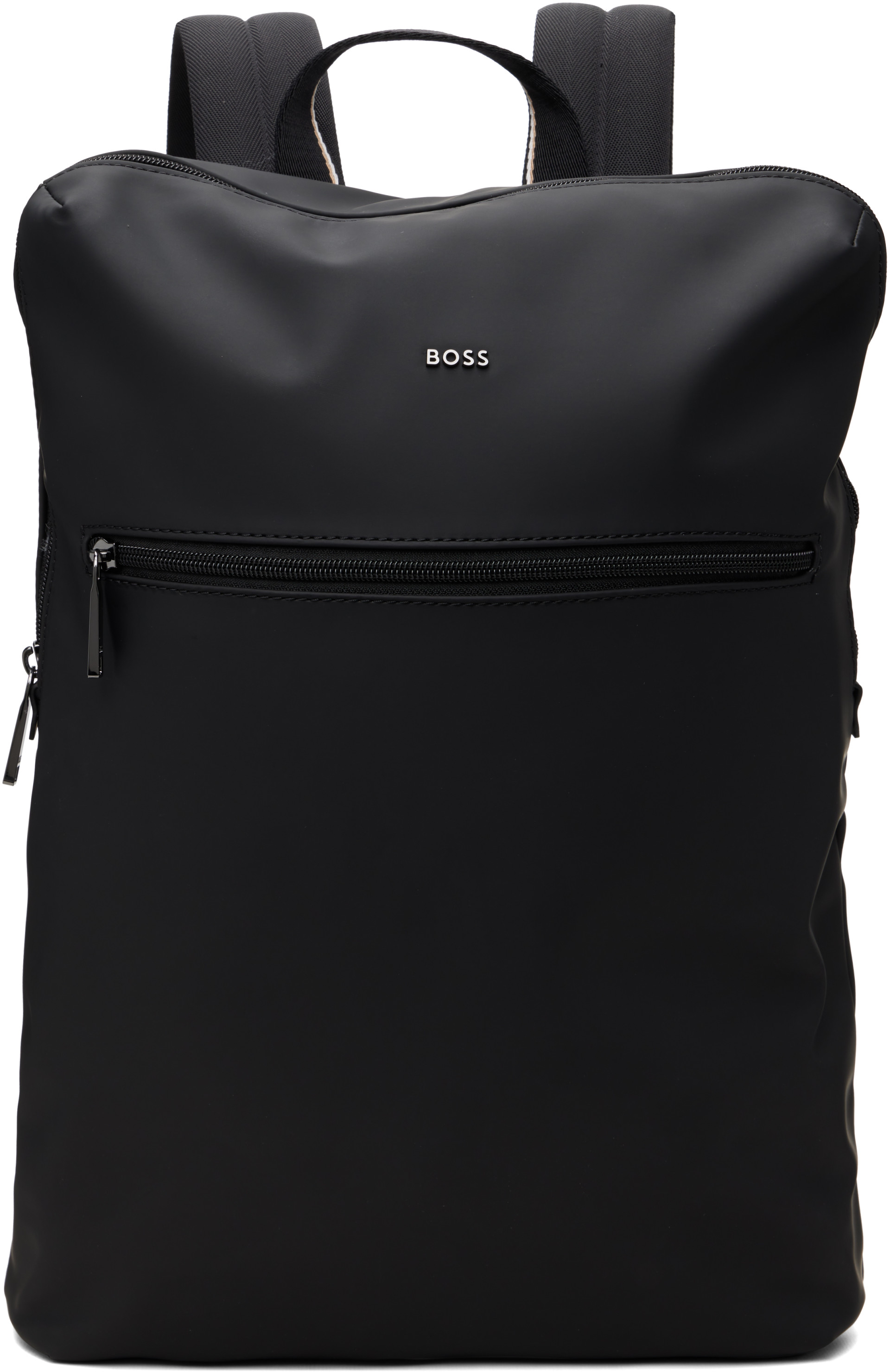 BOSS - Black Logo-Detail Backpack