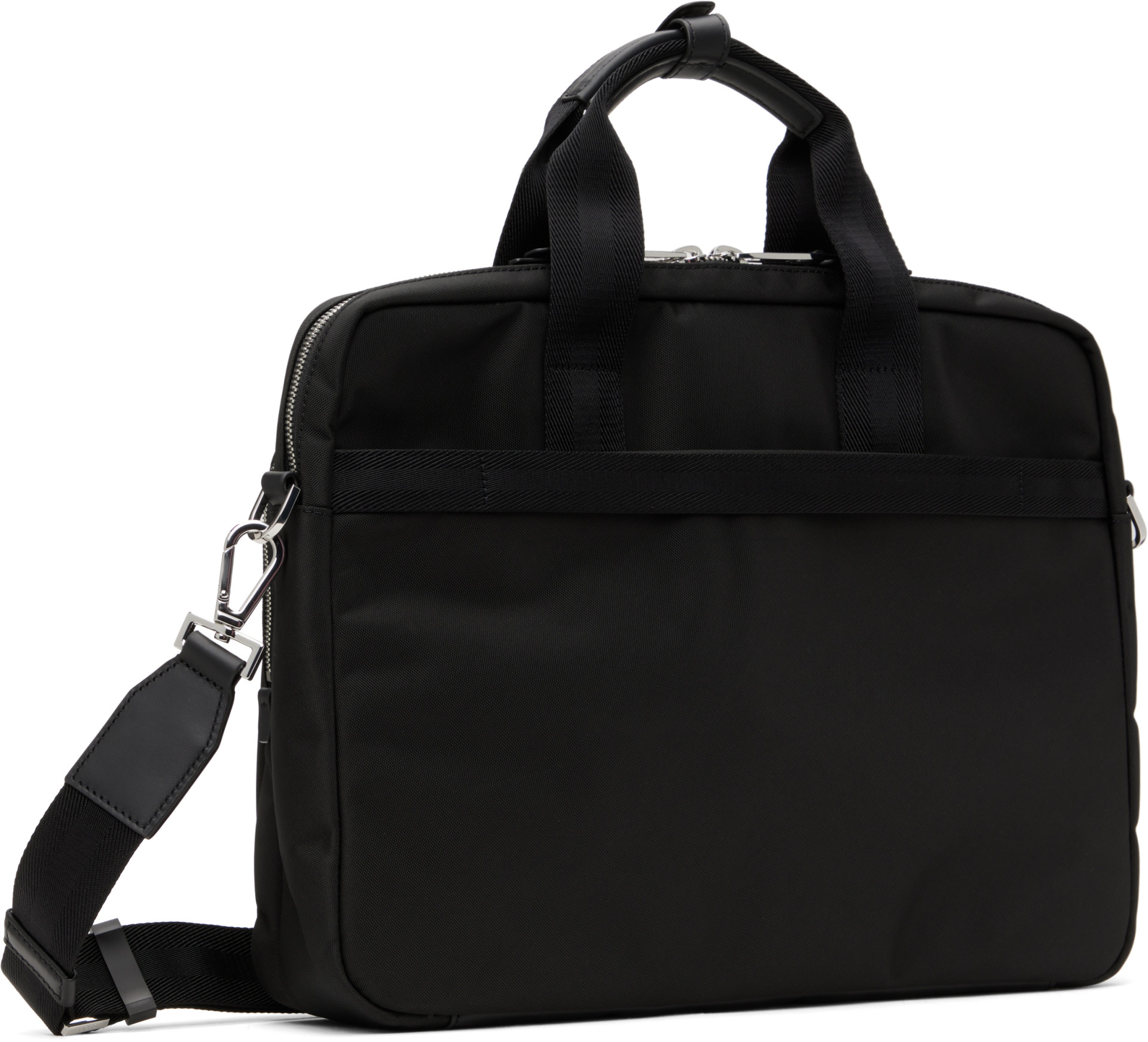 BOSS - Black Removable Shoulder Strap Document Briefcase