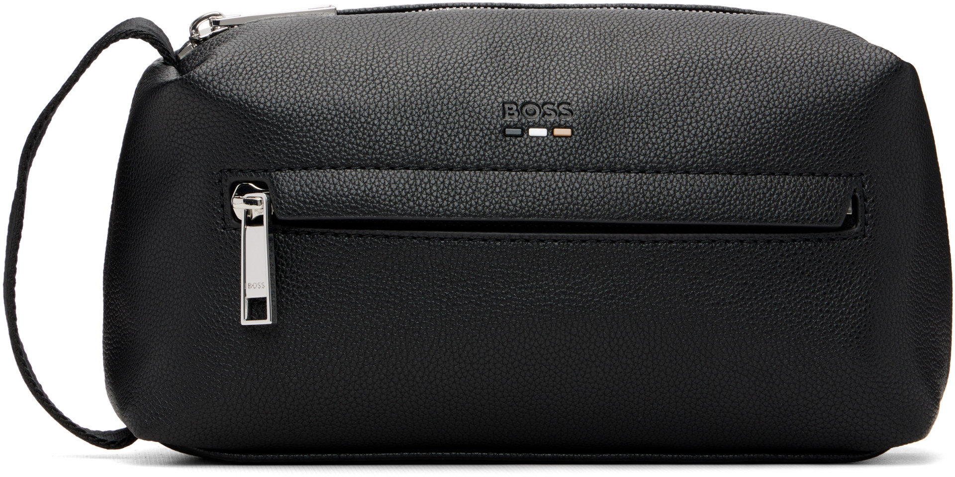 BOSS - Black Logo Debossed Pouch