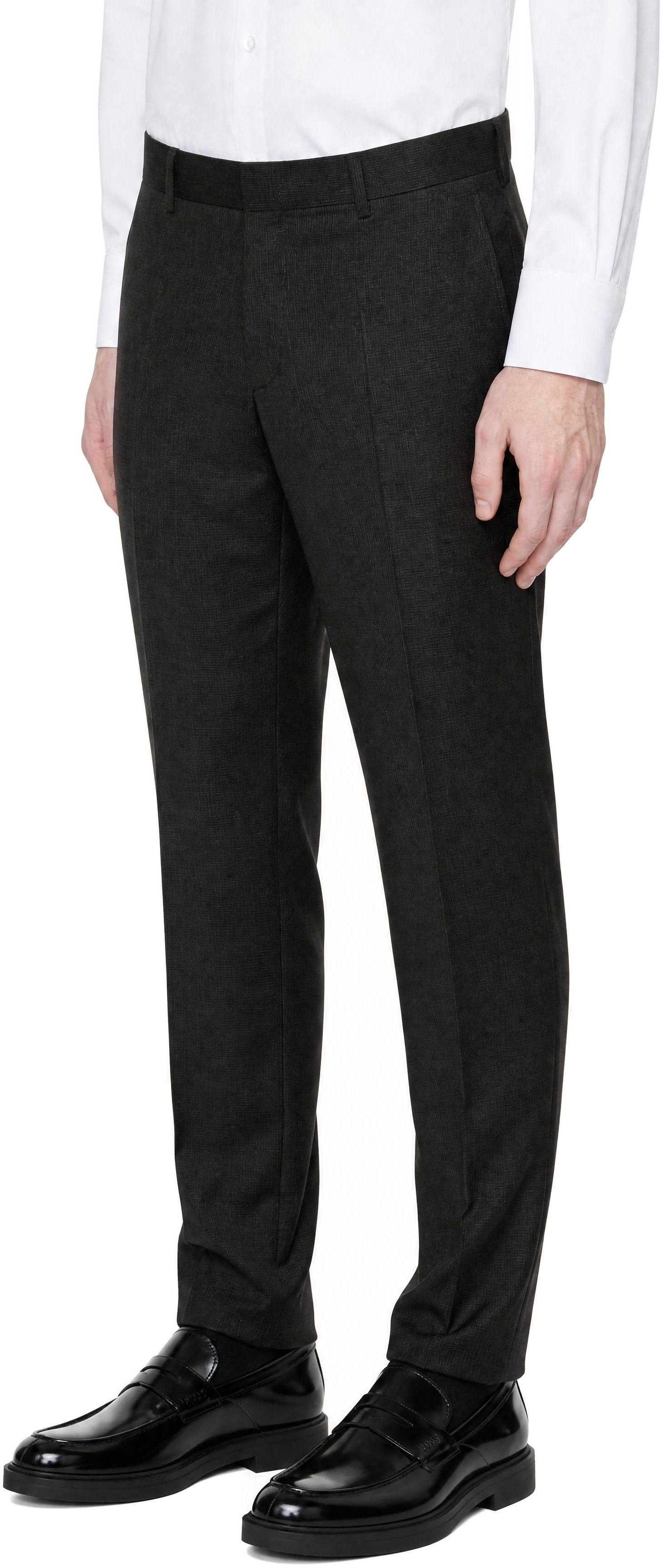 BOSS - Brown Single-Breasted Suit
