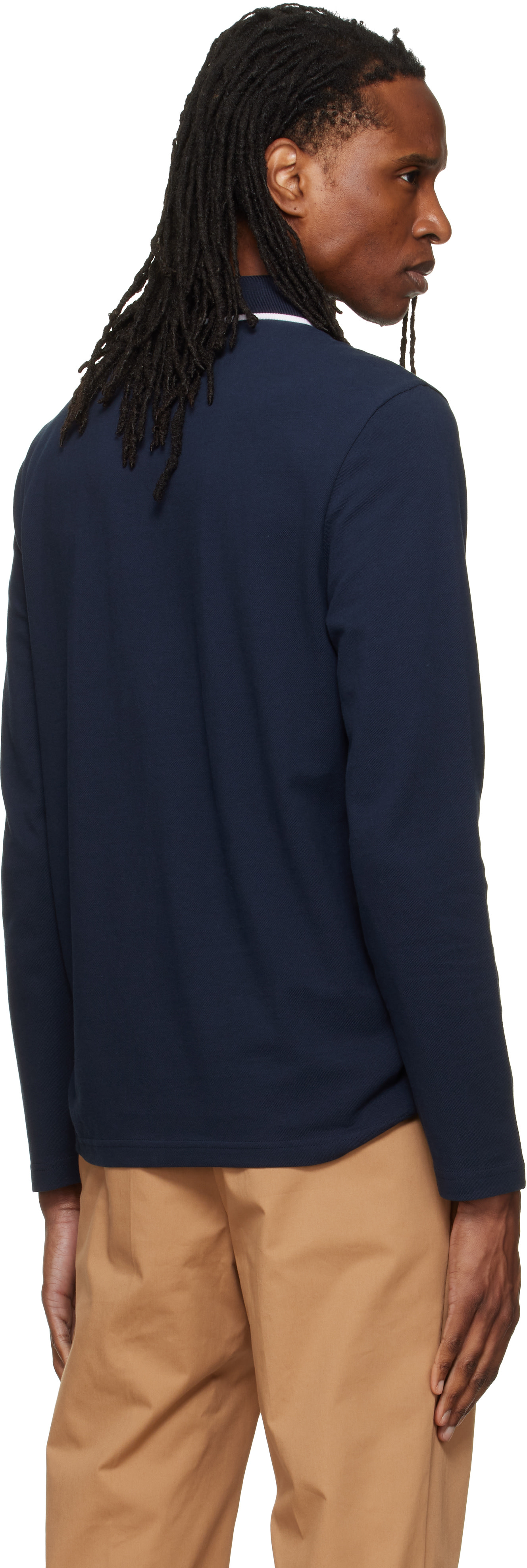 BOSS - Navy Logo Patch Polo