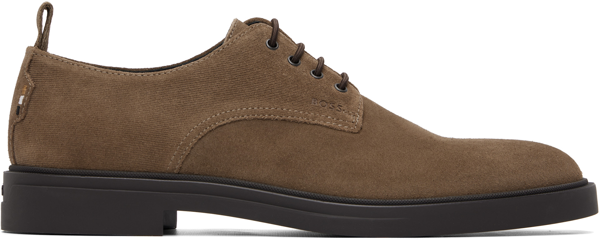 BOSS - Brown Suede Derbys