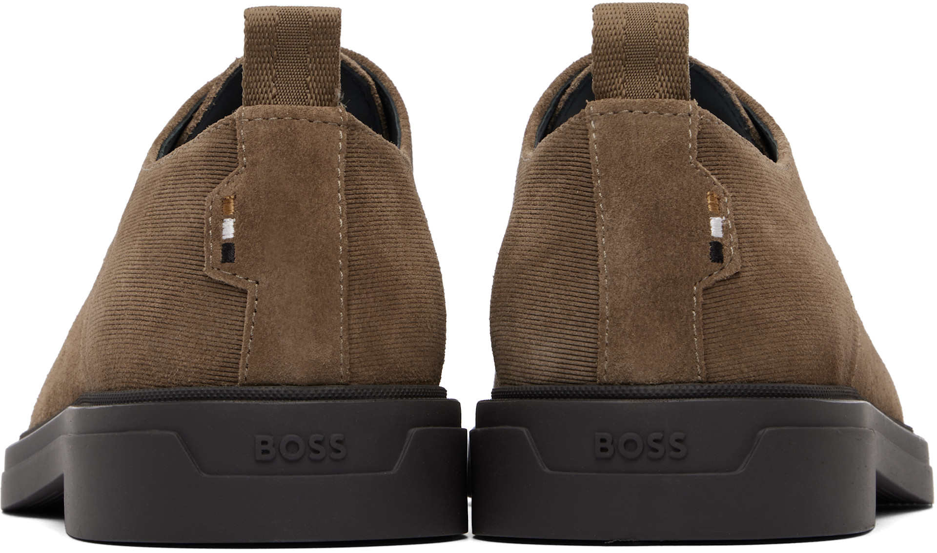 BOSS - Brown Suede Derbys