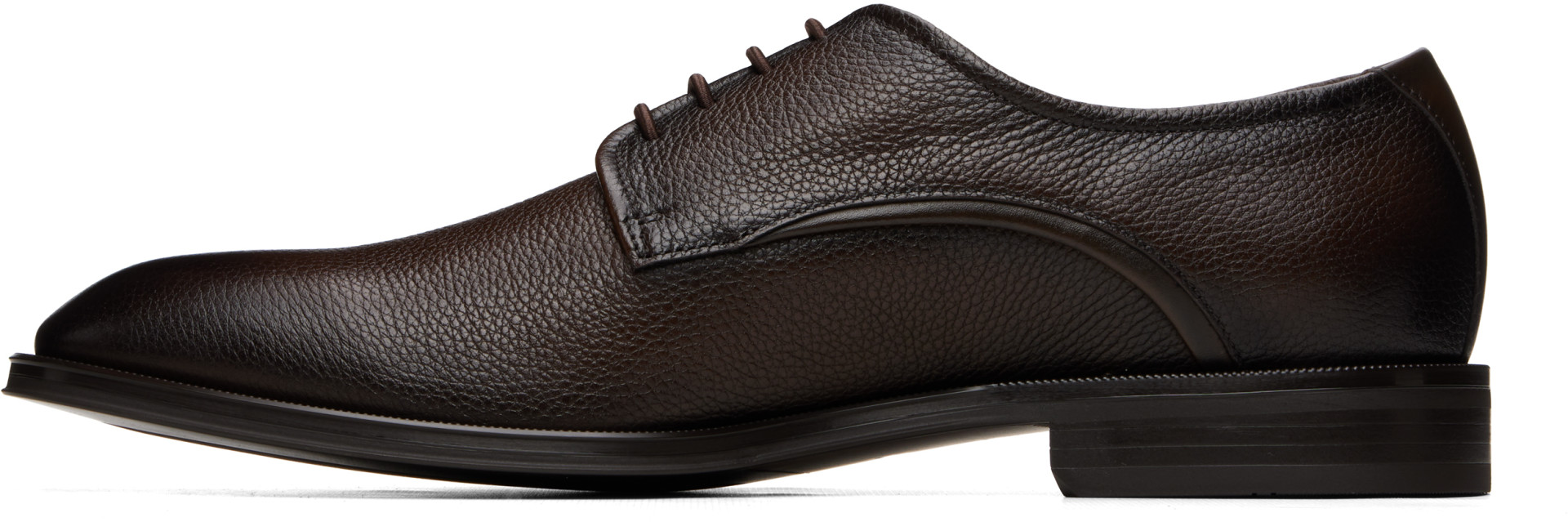 BOSS - Brown Grained Leather Derbys