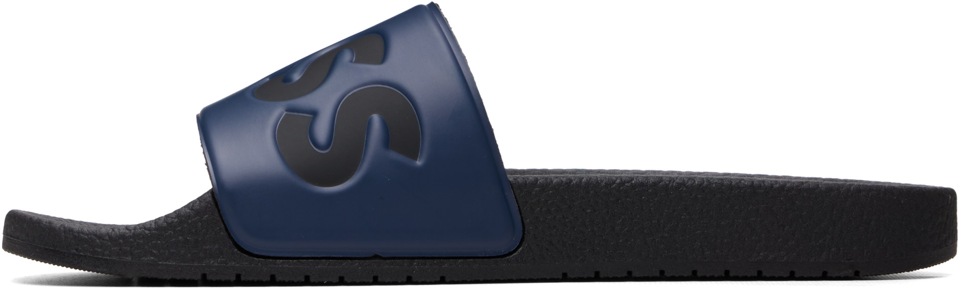 BOSS - Navy Logo Slides