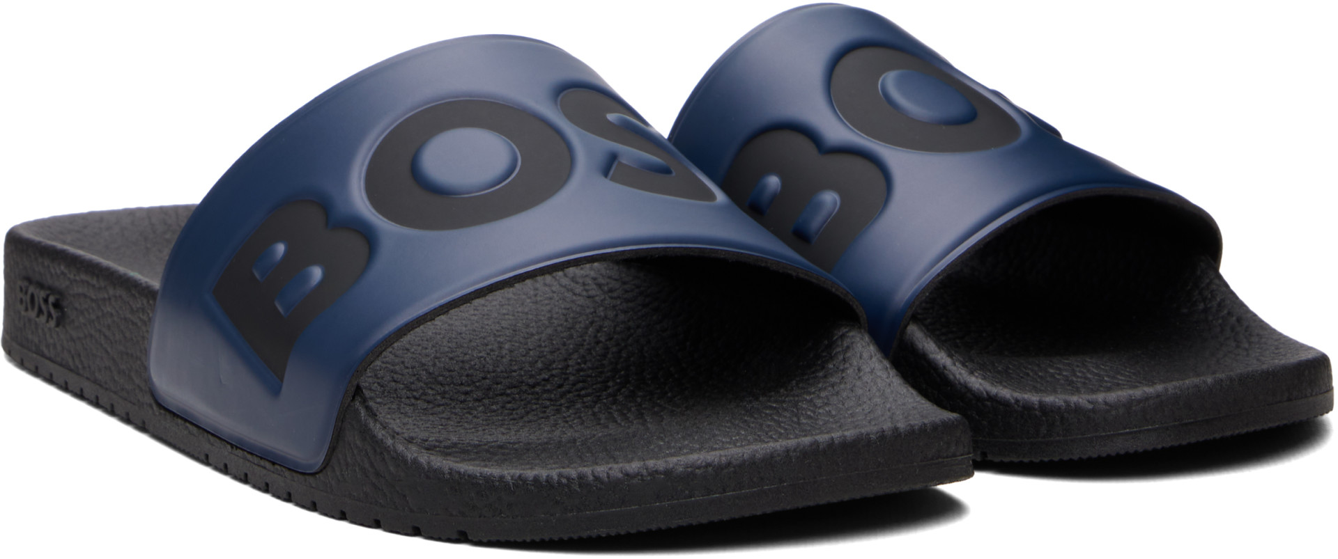 BOSS - Navy Logo Slides