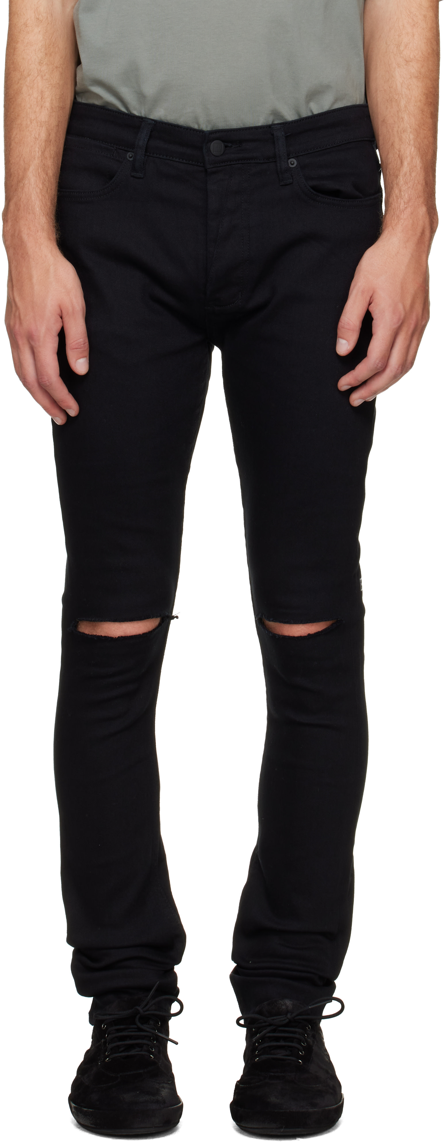 Ksubi - Black Van Winkle Ace Slice Jeans