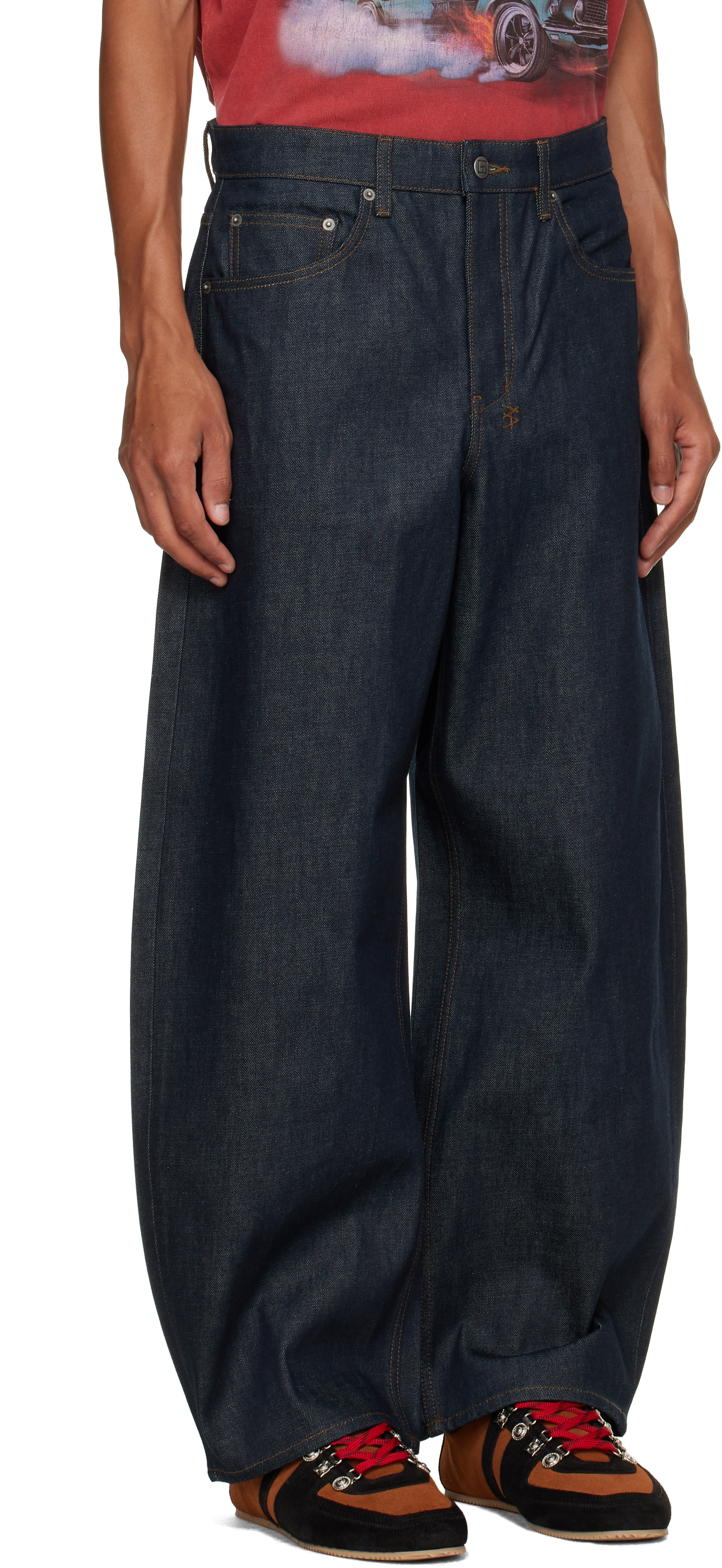 Ksubi - Navy Vorteks Jeans