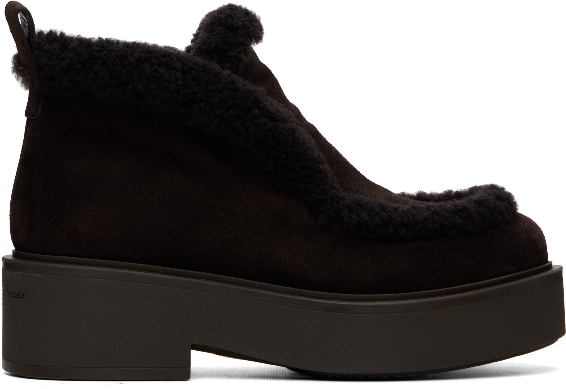 Gianvito Rossi - Bottes Yari brunes