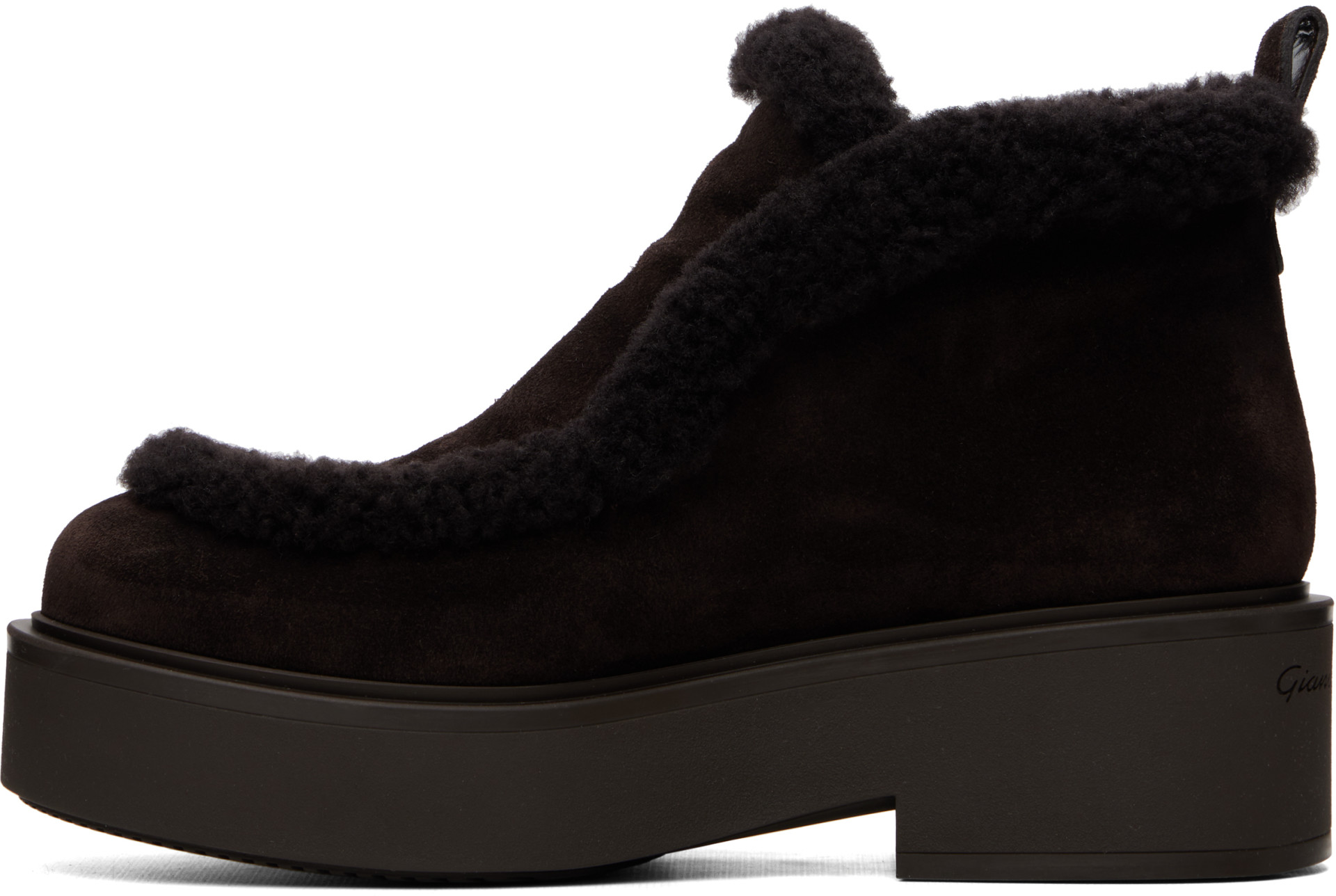 Gianvito Rossi - Bottes Yari brunes